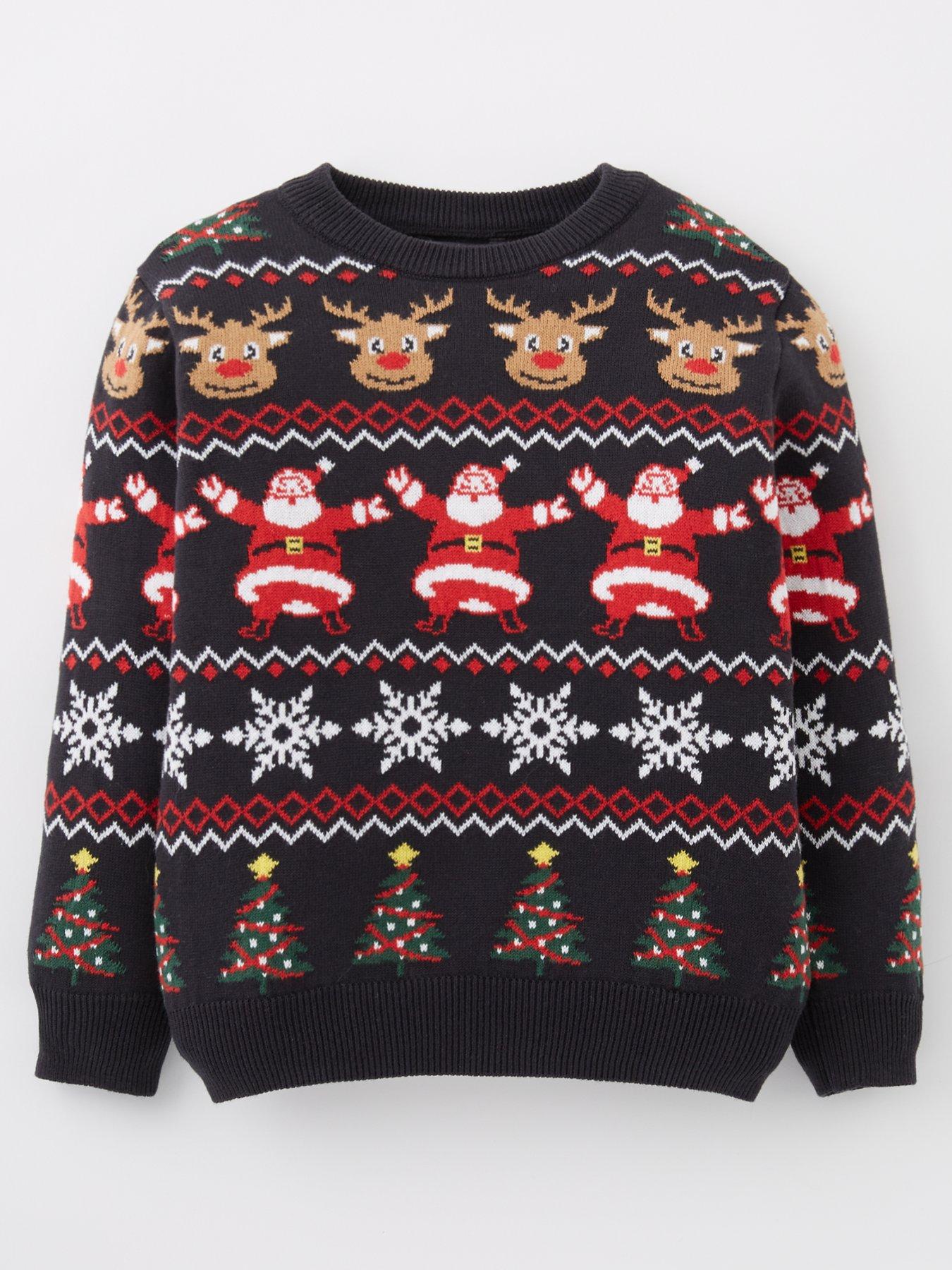 mini-v-by-very-mini-v-by-veryboys-fairisle-christmas-jumper-multi