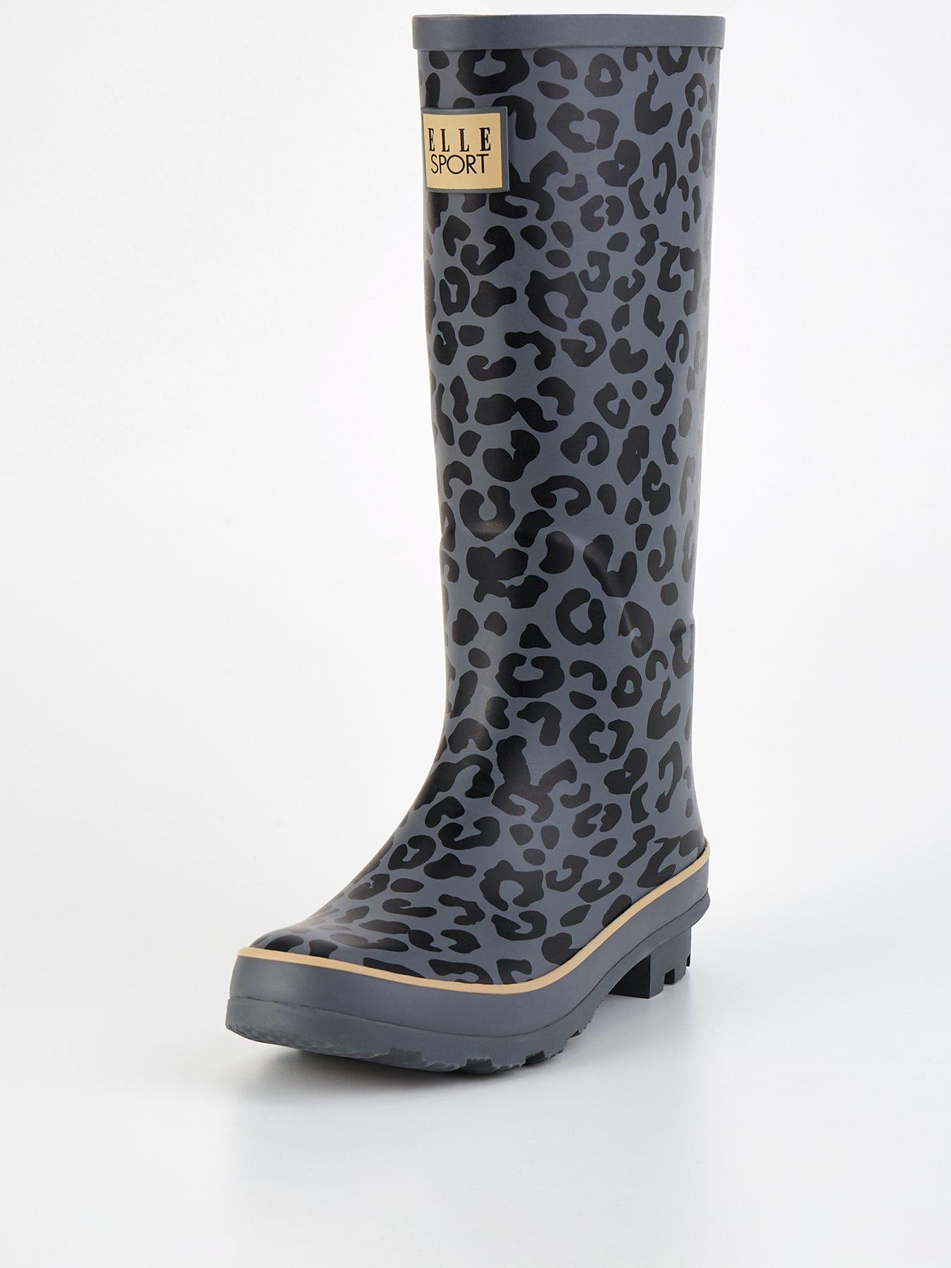 elle-sport-tall-leopard-wellington-boot-greystillFront