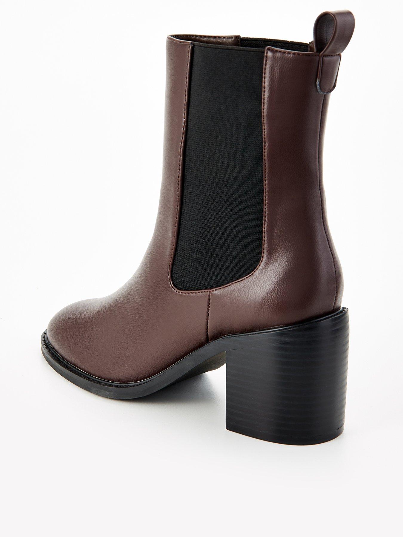 v-by-very-block-heel-chelsea-ankle-boot-burgundyback