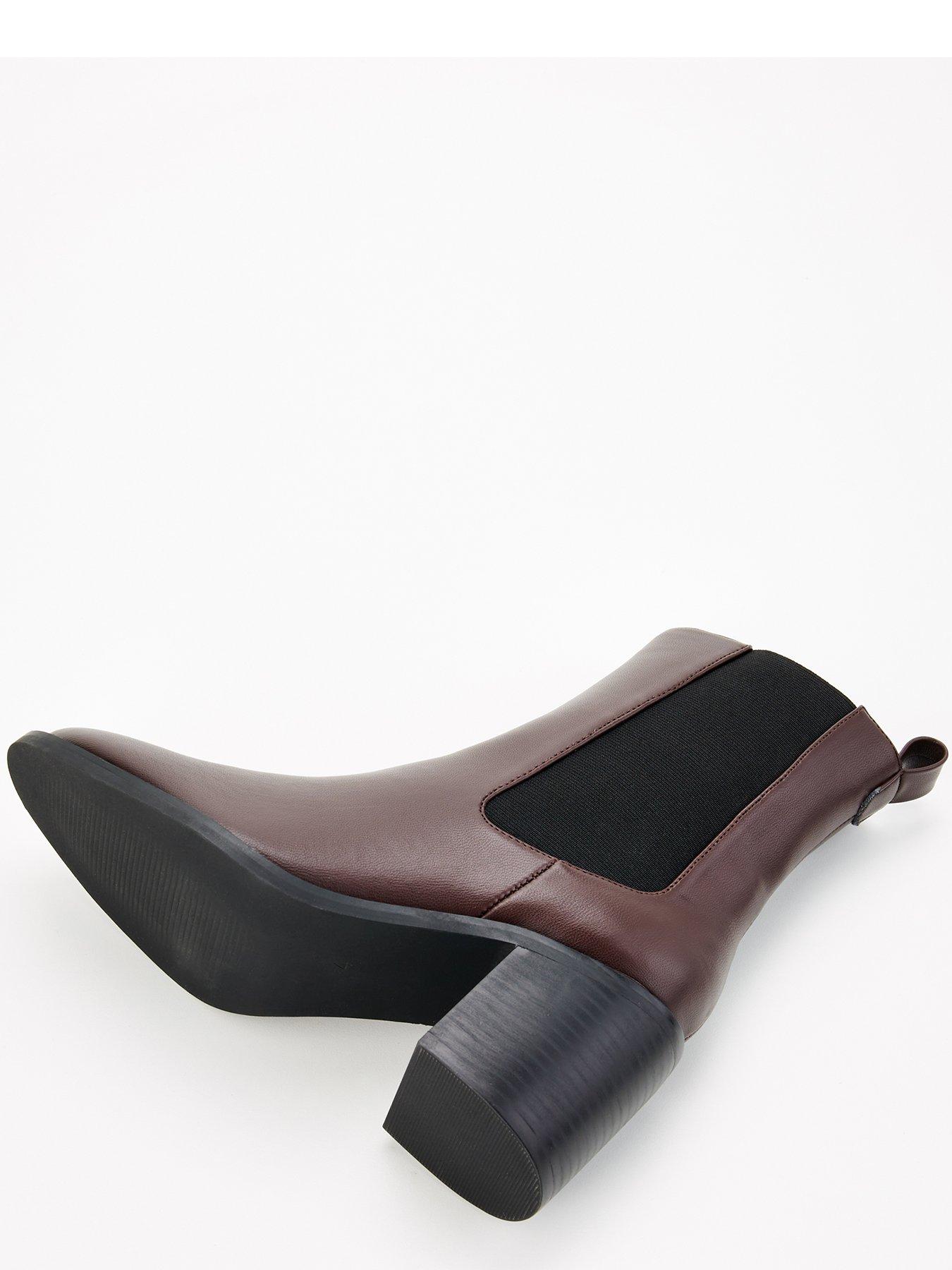 v-by-very-block-heel-chelsea-ankle-boot-burgundydetail