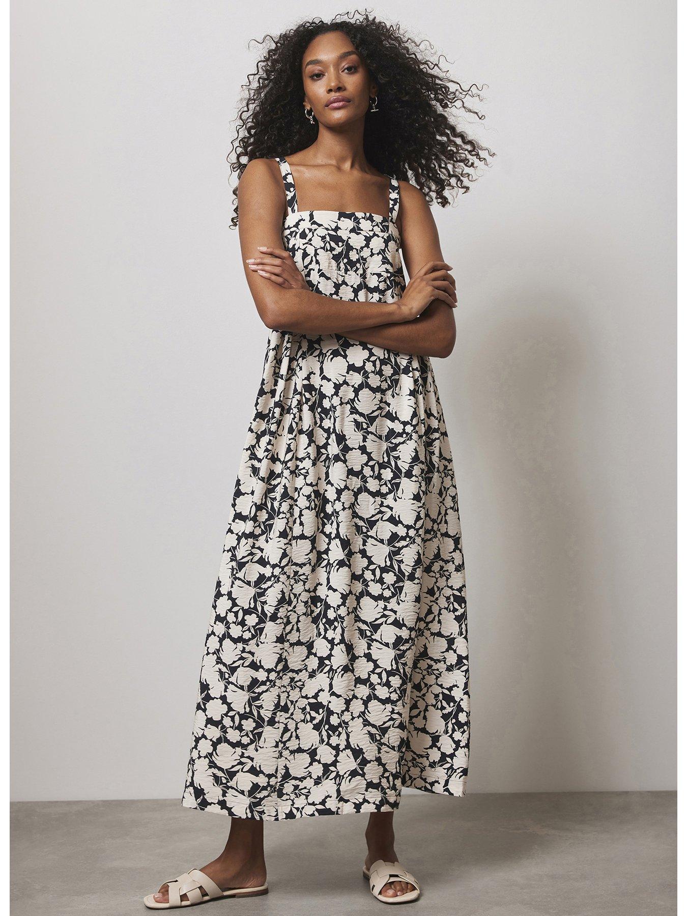 Mint velvet tiana print midi dress best sale