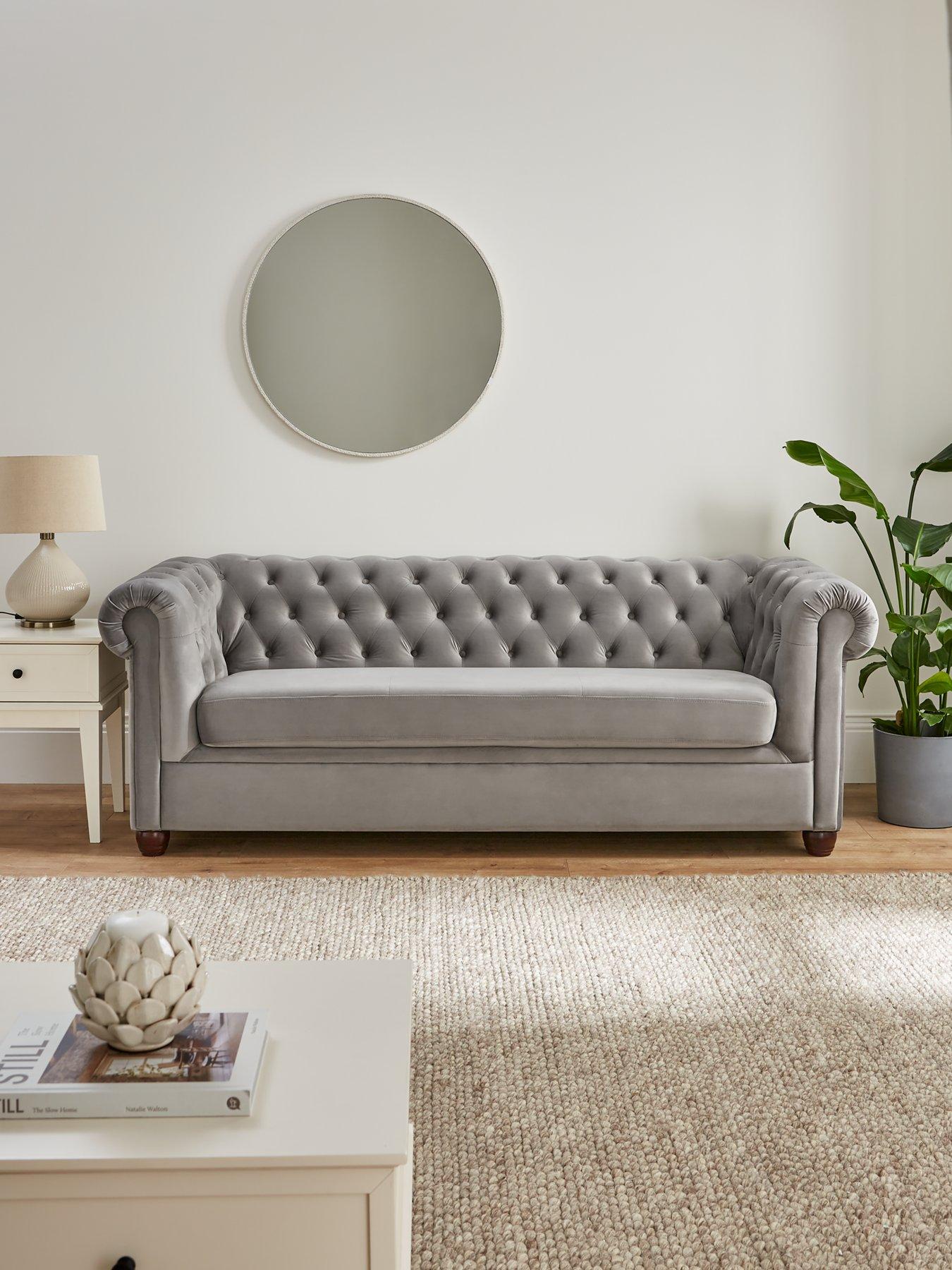 The Very Collection Chester Fabric 3 Seater Sofa - FSC Certified