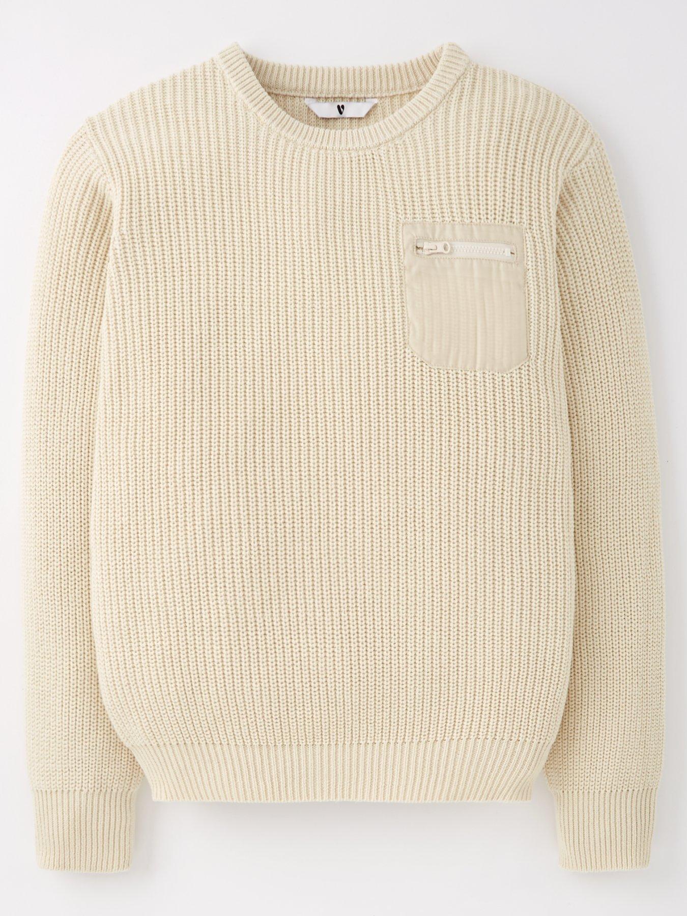 v-by-very-boys-stone-rib-pocket-knit-jumper