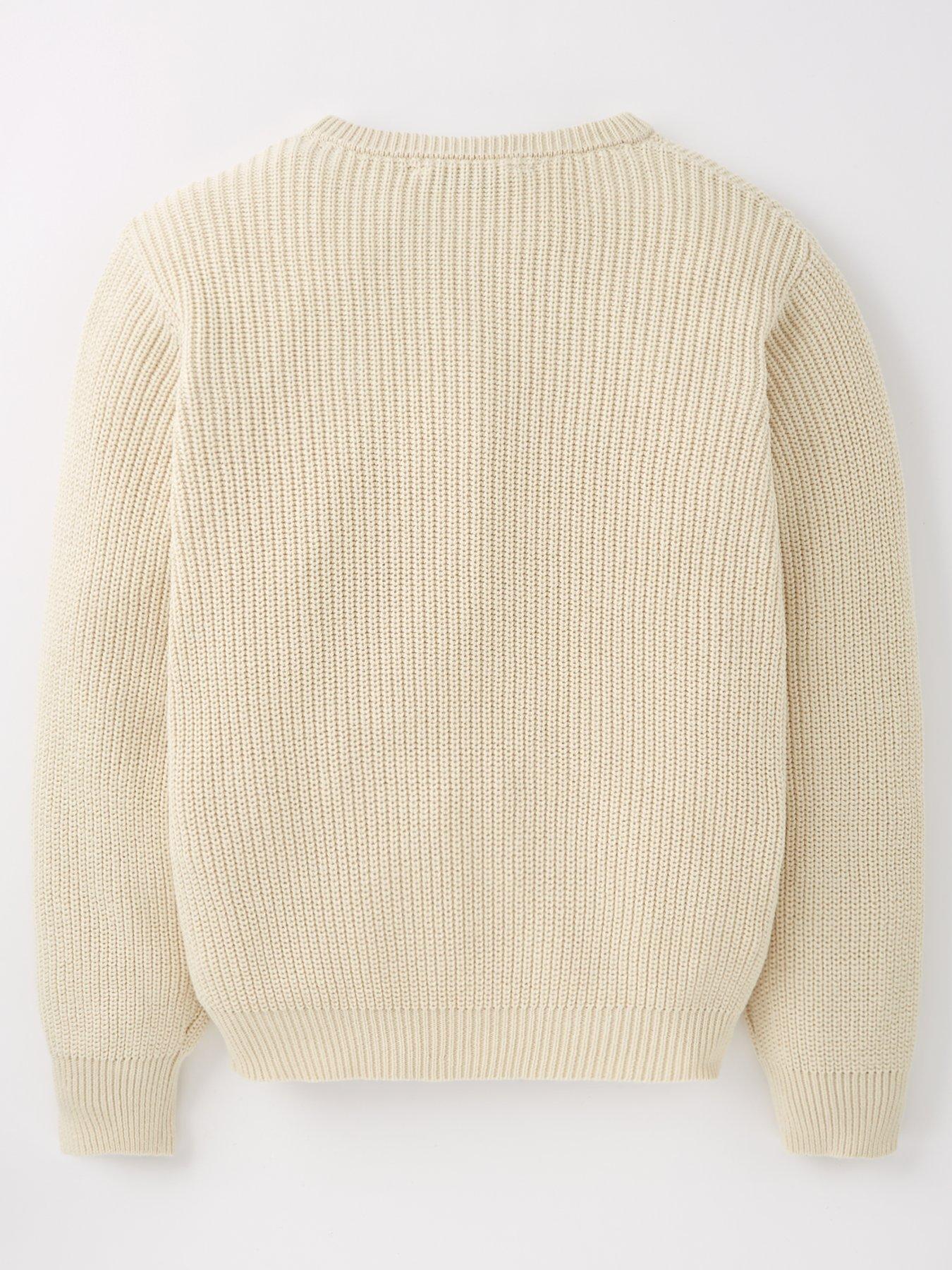 Image 2 of 4 of V by Very Boys Stone Rib Pocket Knit Jumper