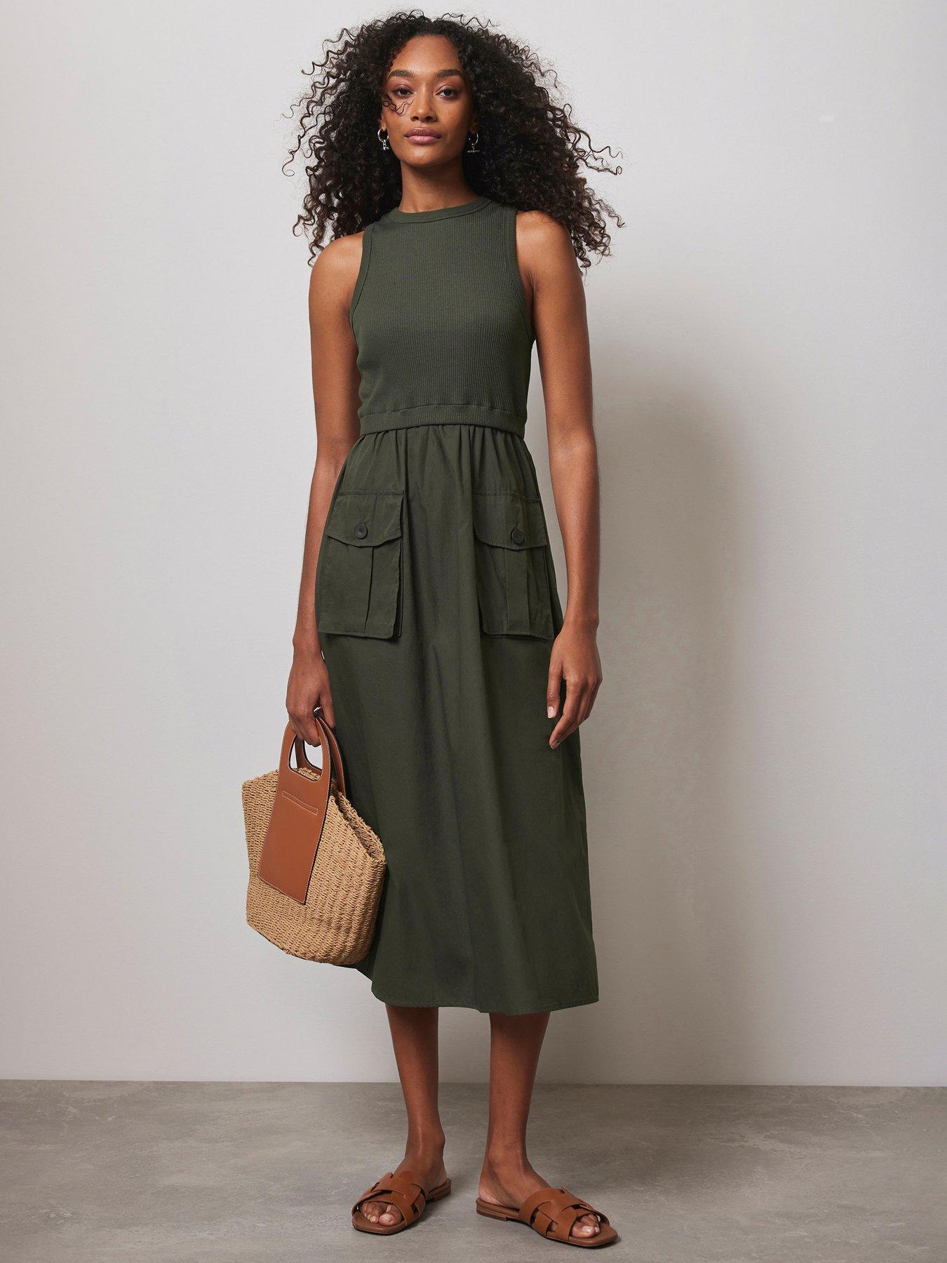 Tank Top Jersey Midi Dress