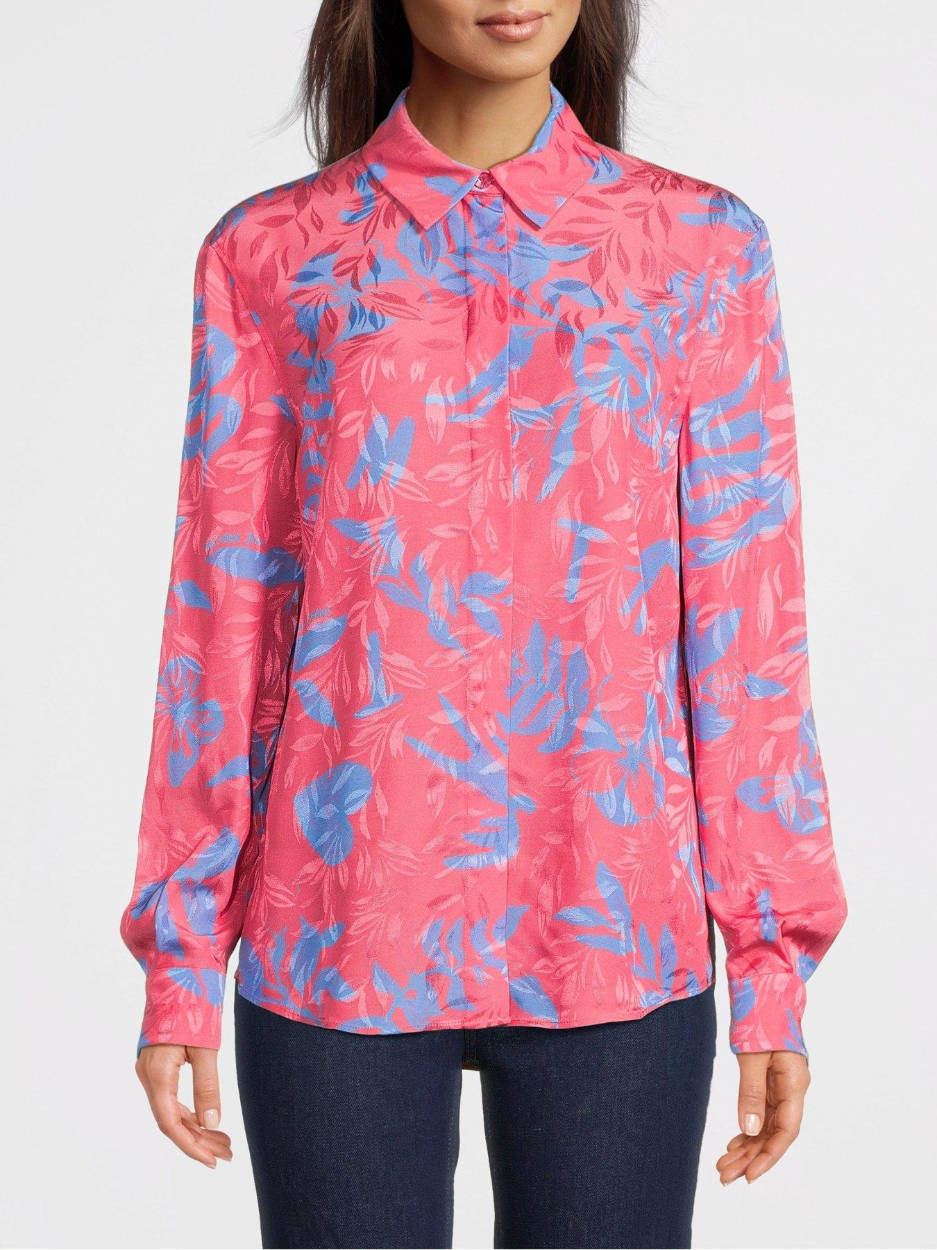 m05ch1n0-jeans-printed-long-sleeve-button-down-shirt-pink