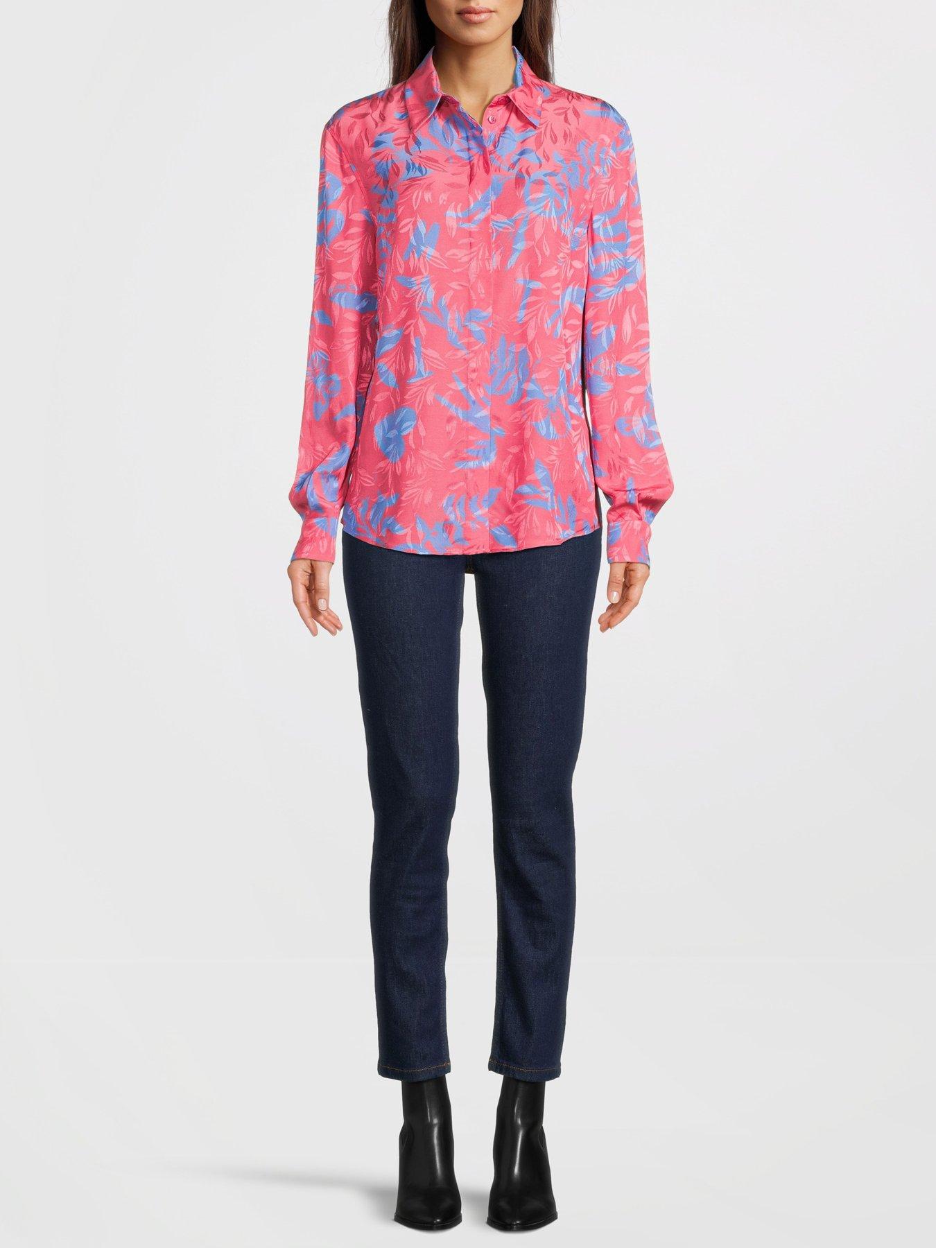 m05ch1n0-jeans-printed-long-sleeve-button-down-shirt-pinkback