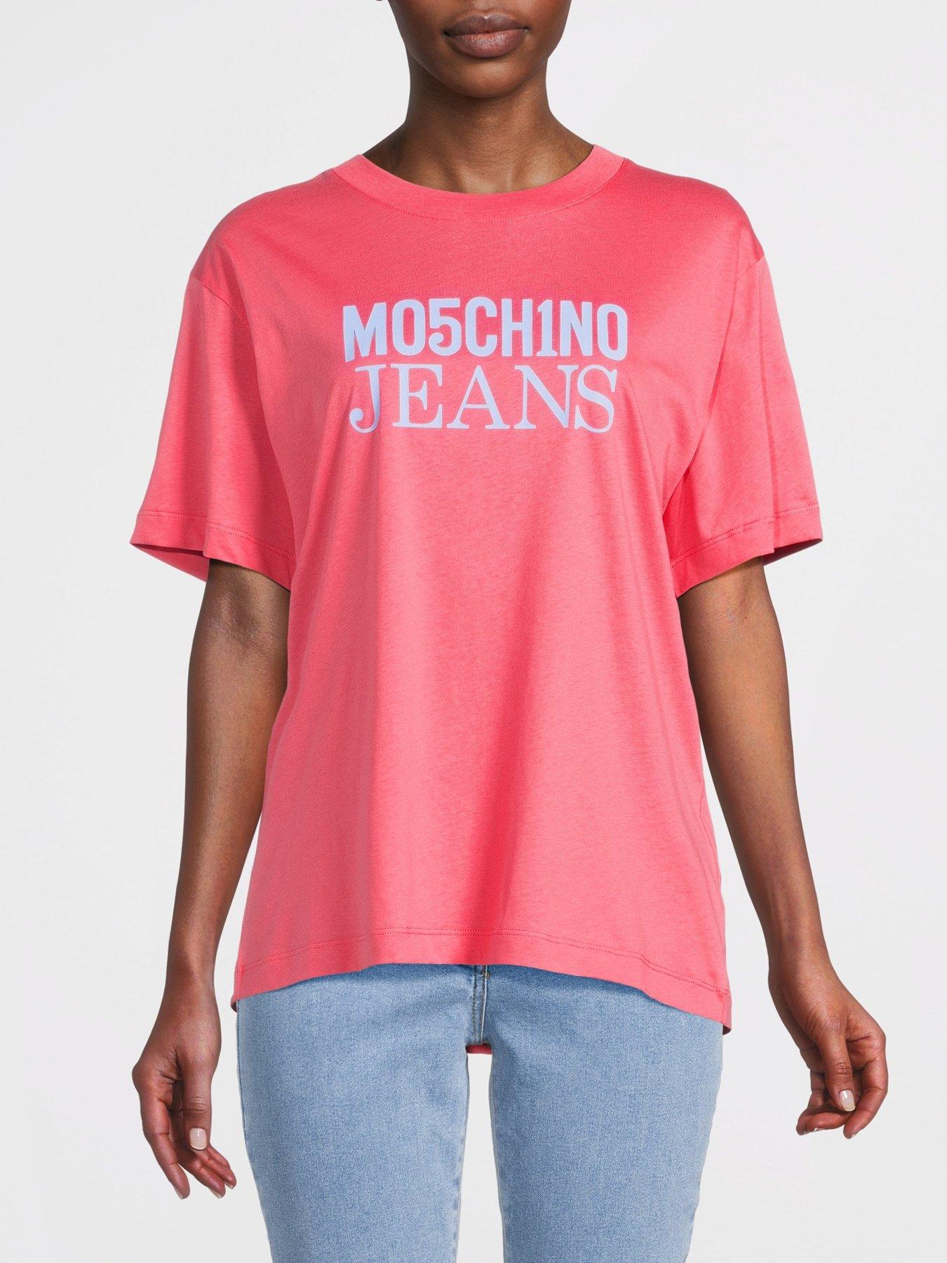 m05ch1n0-jeans-logo-t-shirt