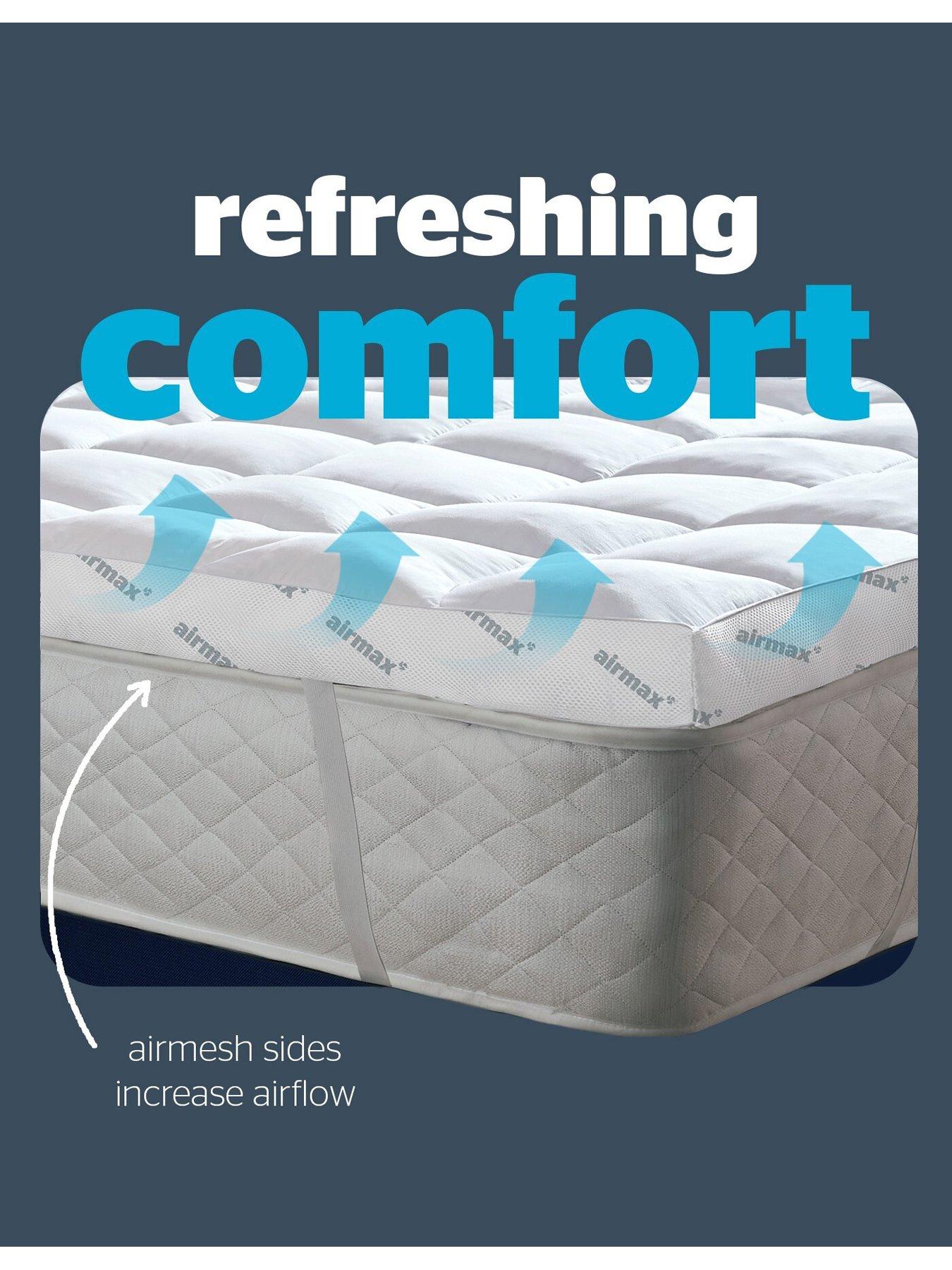 Image 3 of 7 of Silentnight Airmax 1000 10cm Mattress Topper