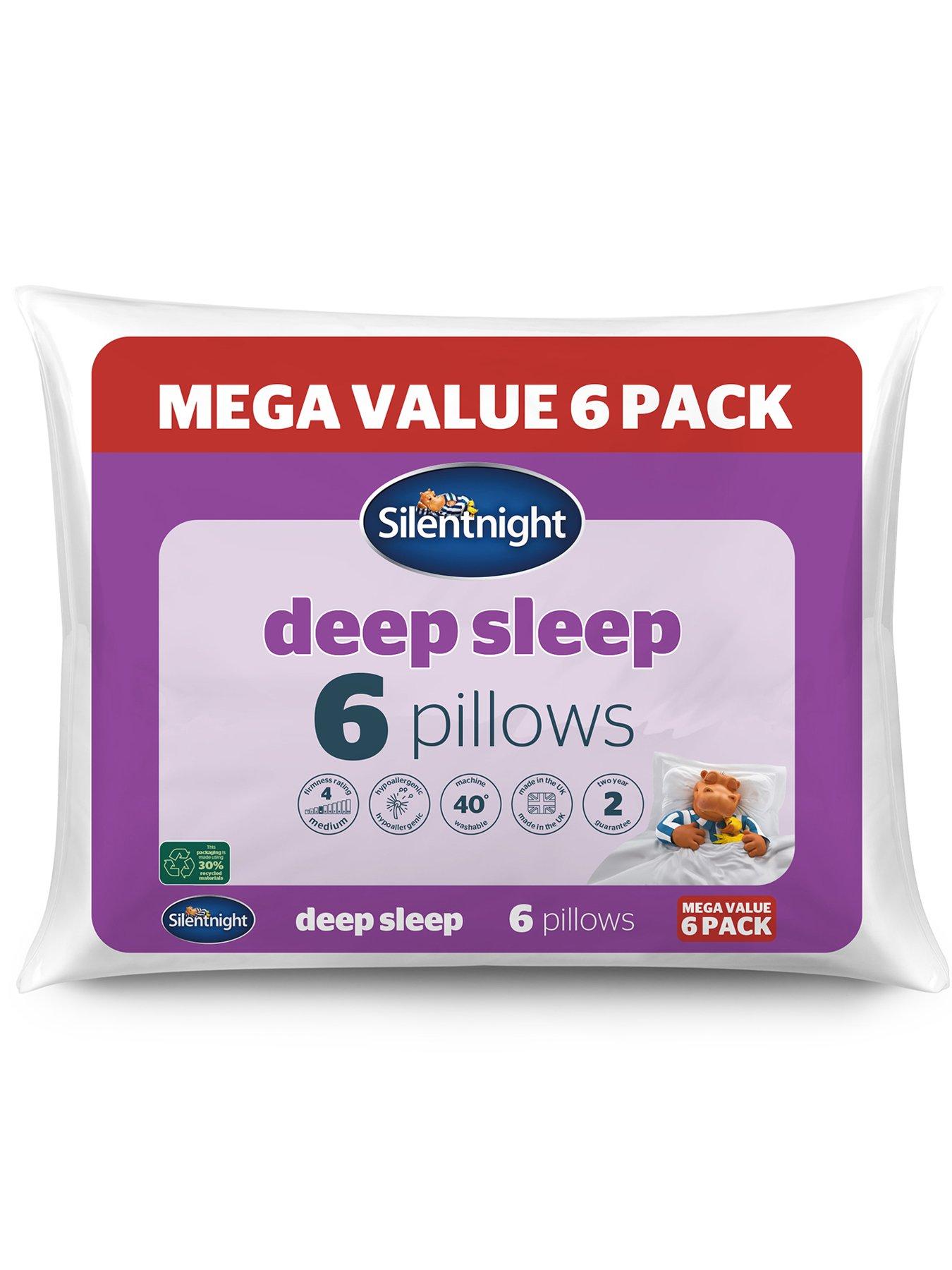 Silentnight Silentnight Deep Sleep Mega Value Pillow Pack 6 Pack Very Ireland