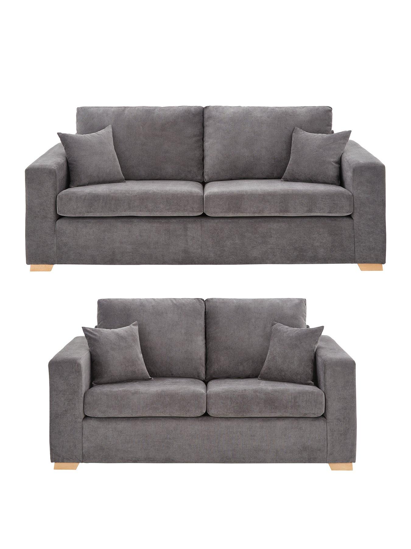 very-home-valencia-3-2-seater-fabric-sofa-set-buy-amp-save-grey