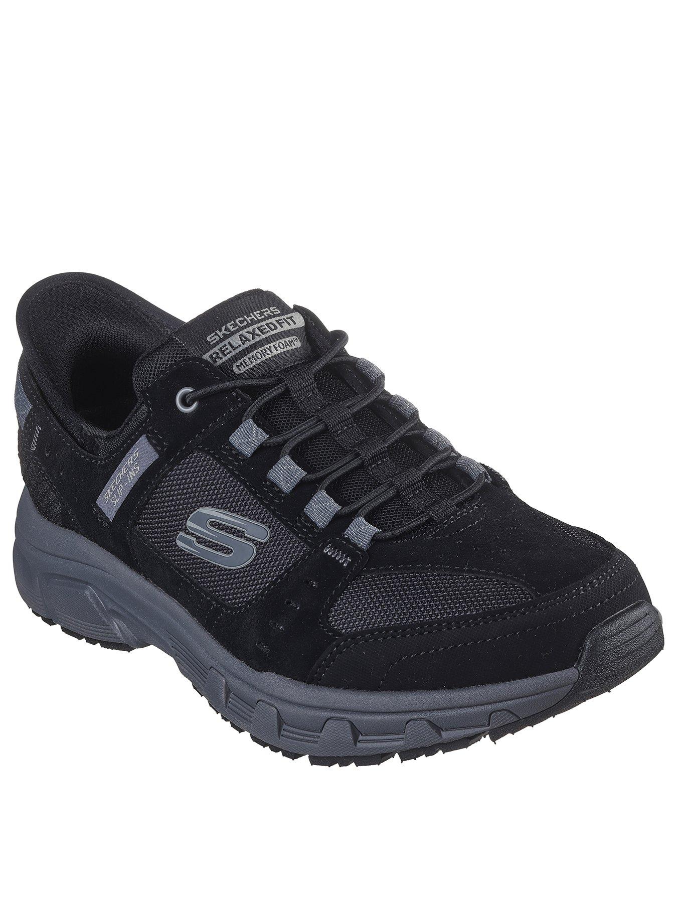 skechers-outdoors-slip-ins-oak-canyon-trainers-blackstillFront