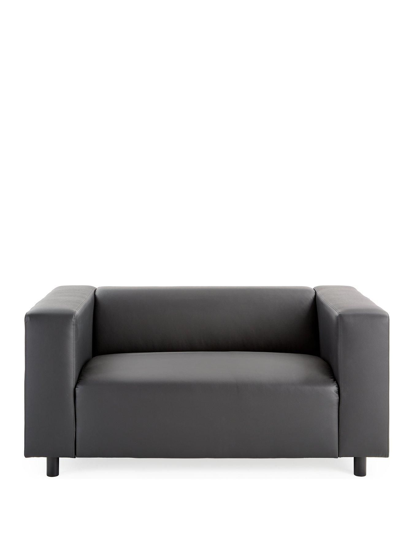 the-very-collection-clarke-2-seater-faux-leather-sofastillFront