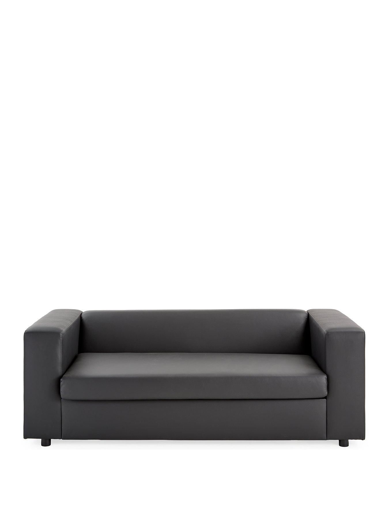 very-home-clarke-faux-leather-sofa-bedstillFront