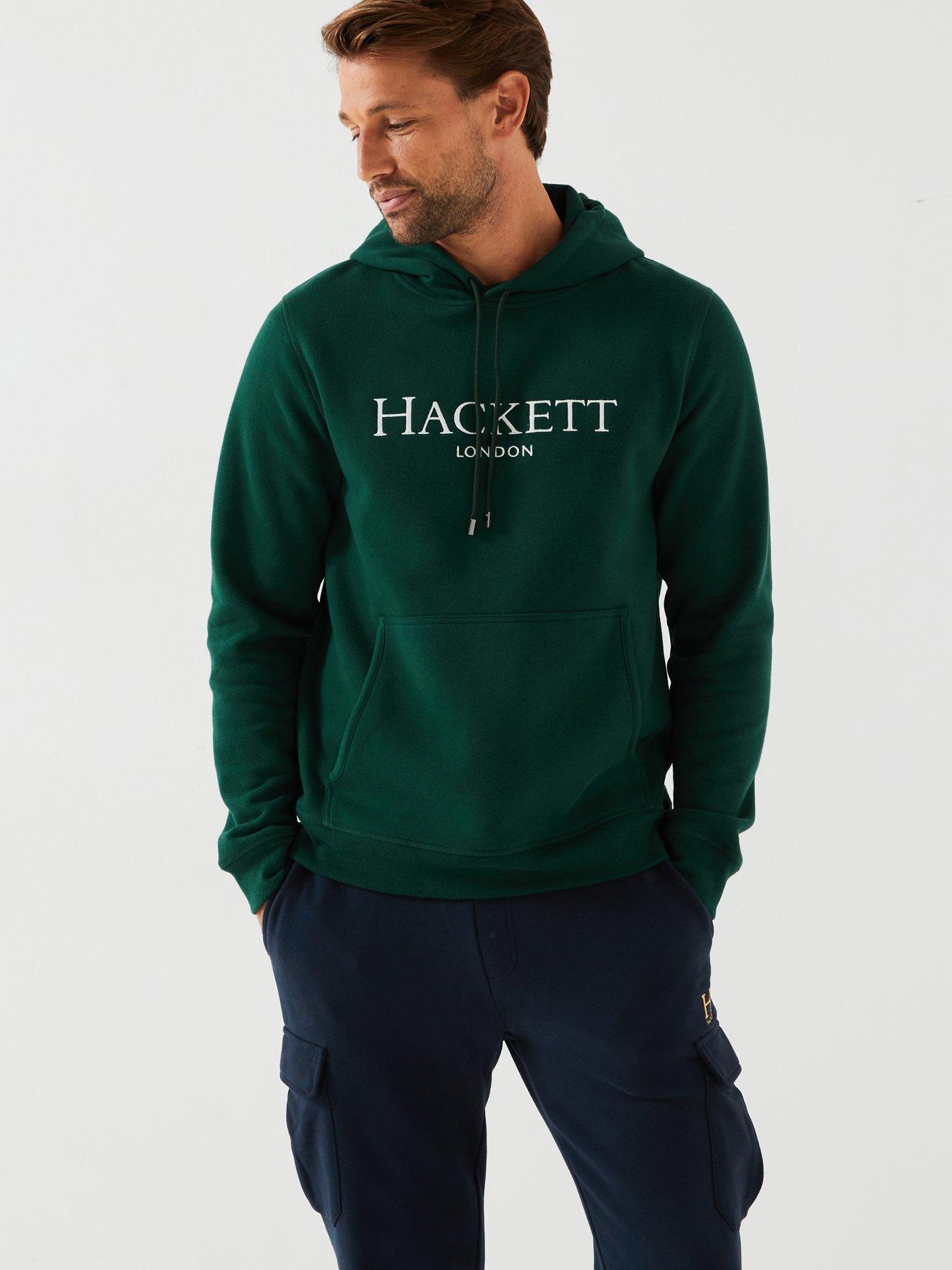 hackett-hackett-heritage-hoodie-dark-greenoutfit