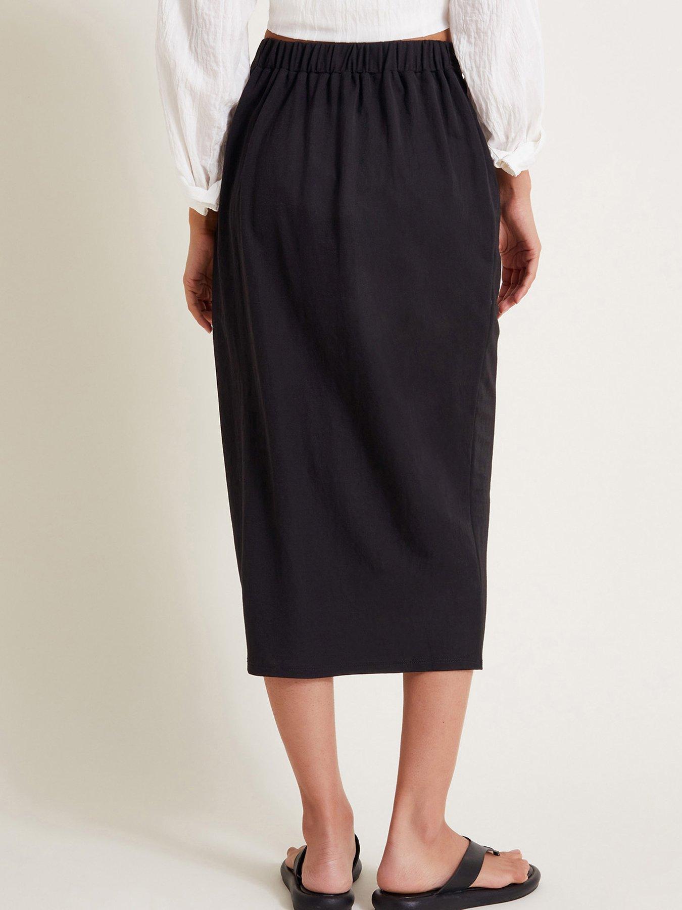 monsoon-winnie-wrap-skirt-blackstillFront