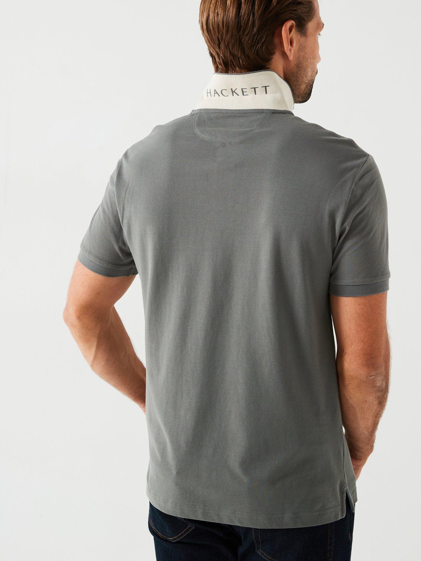 hackett-hackett-slim-fit-left-chest-logo-polo-shirt-greystillFront