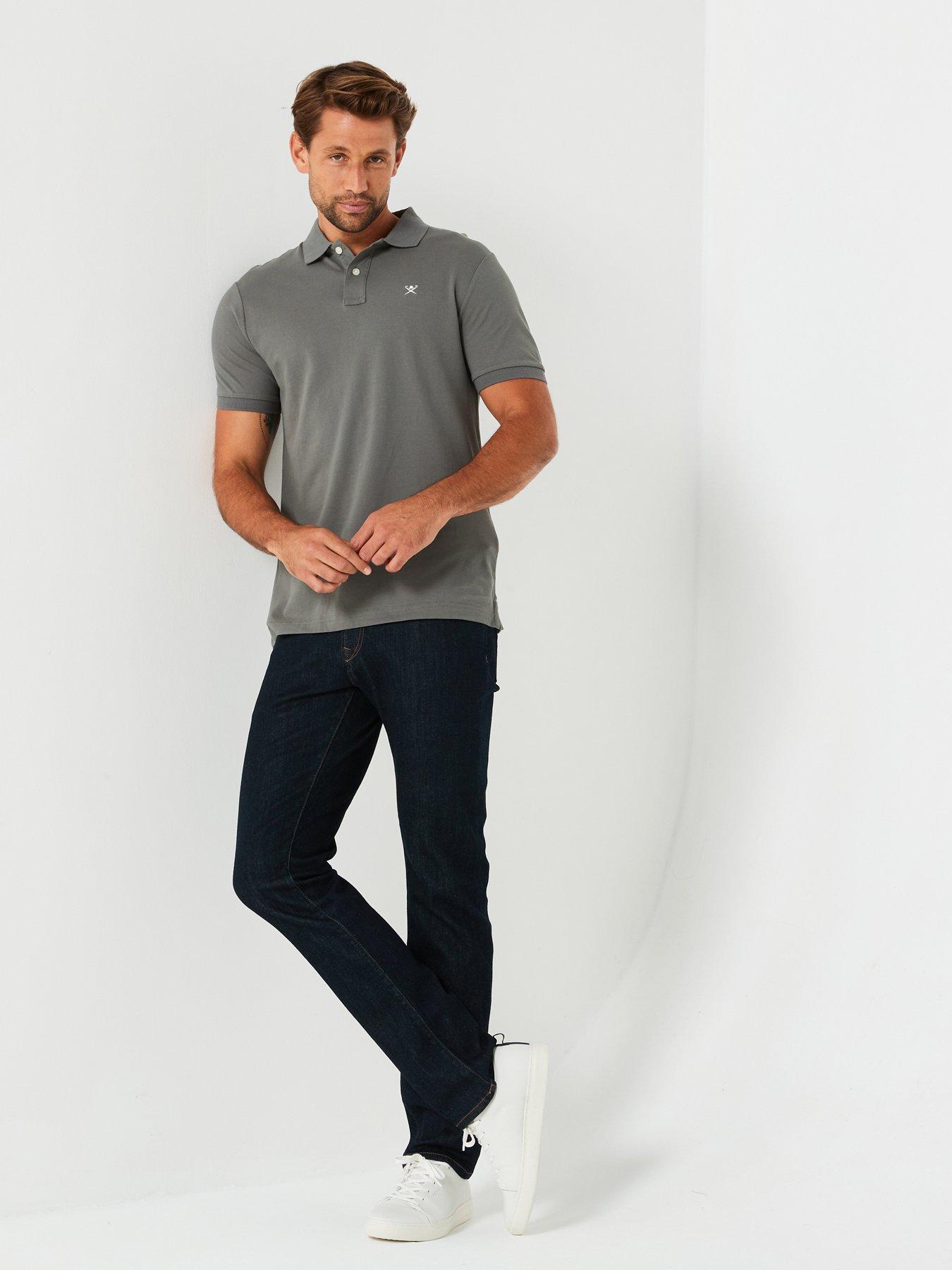 hackett-hackett-slim-fit-left-chest-logo-polo-shirt-greyback