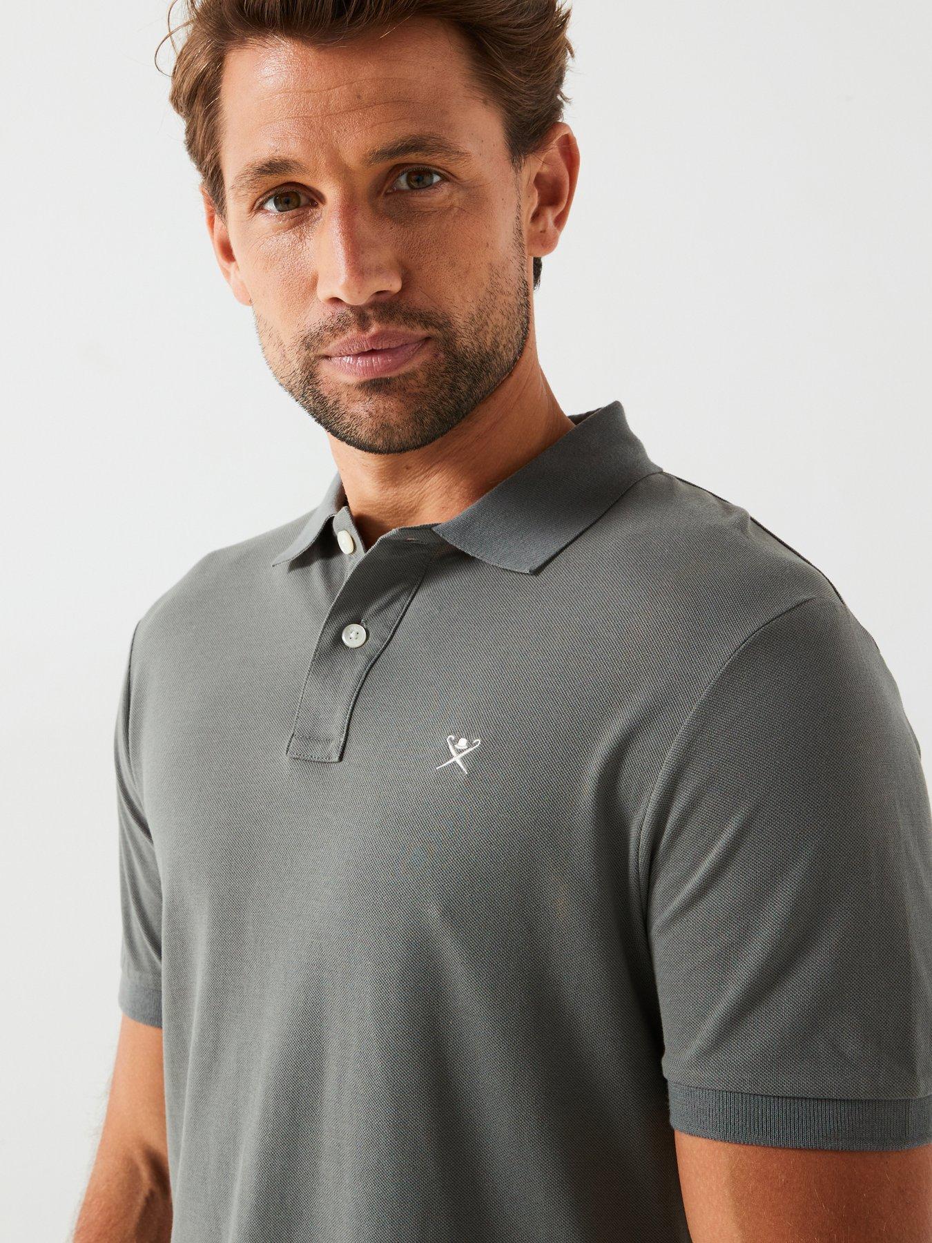 hackett-hackett-slim-fit-left-chest-logo-polo-shirt-greyoutfit