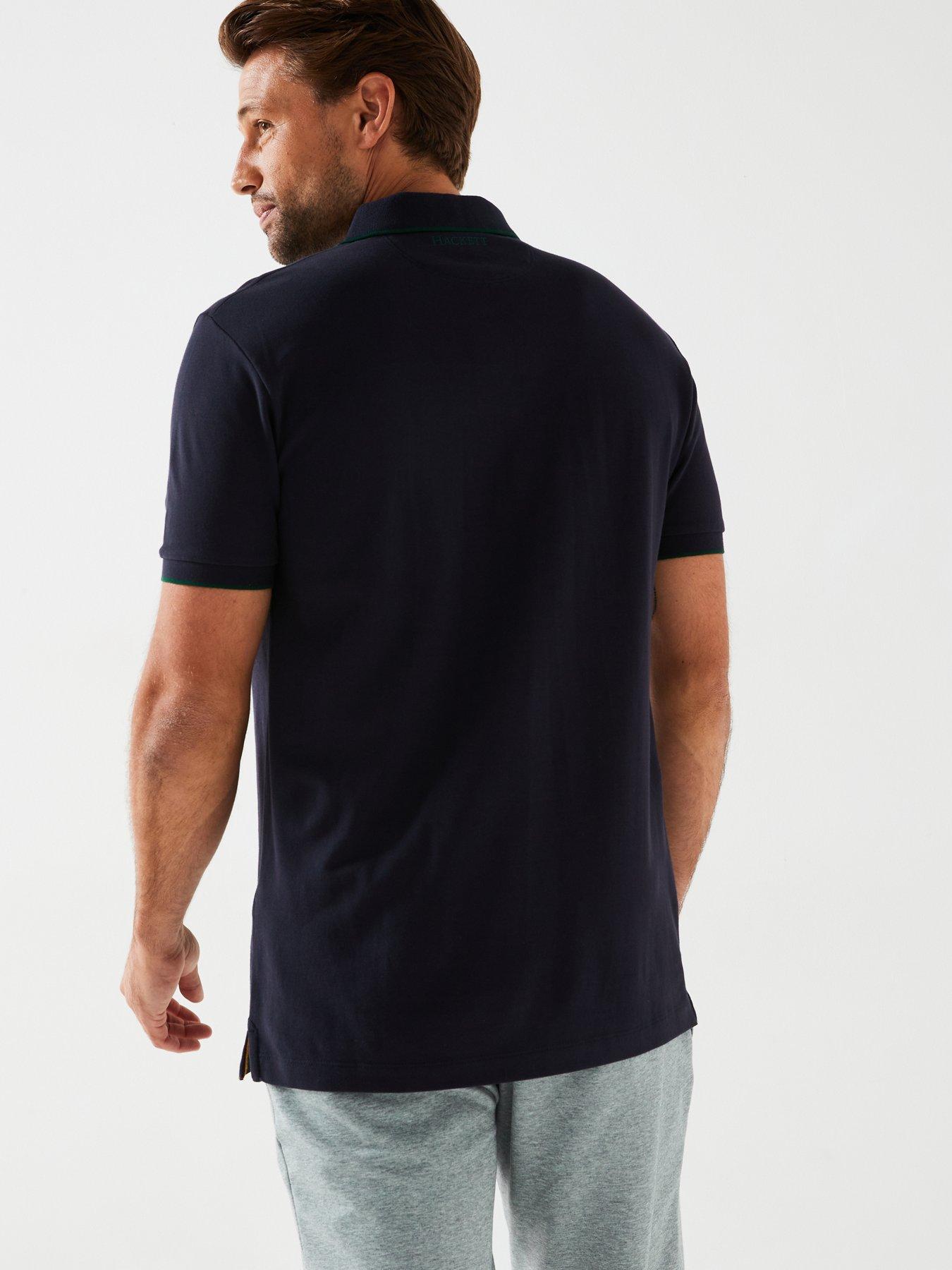 hackett-hackett-heritage-number-polo-shirt-navystillFront