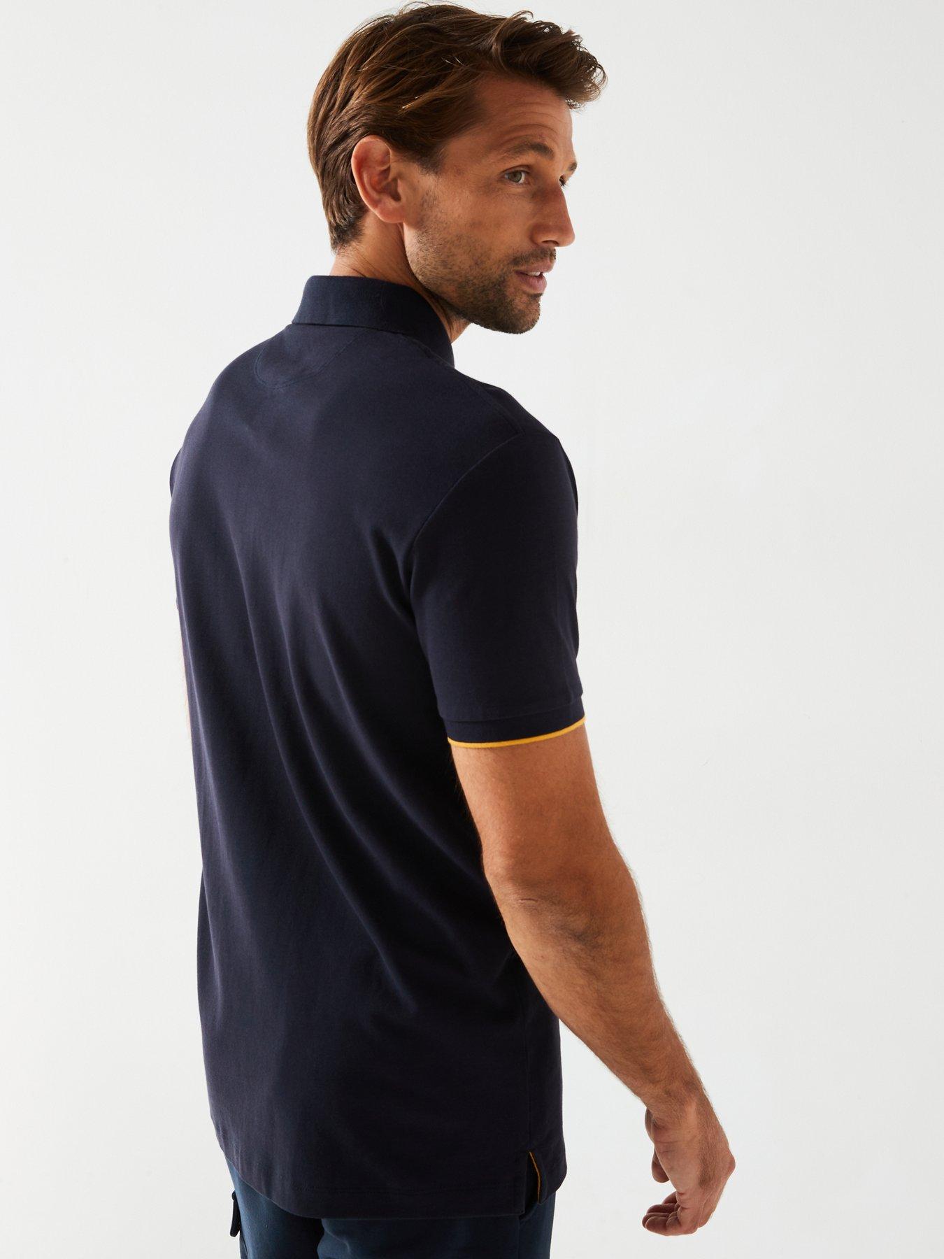 hackett-heritage-h-logo-polo-shirt-navystillFront