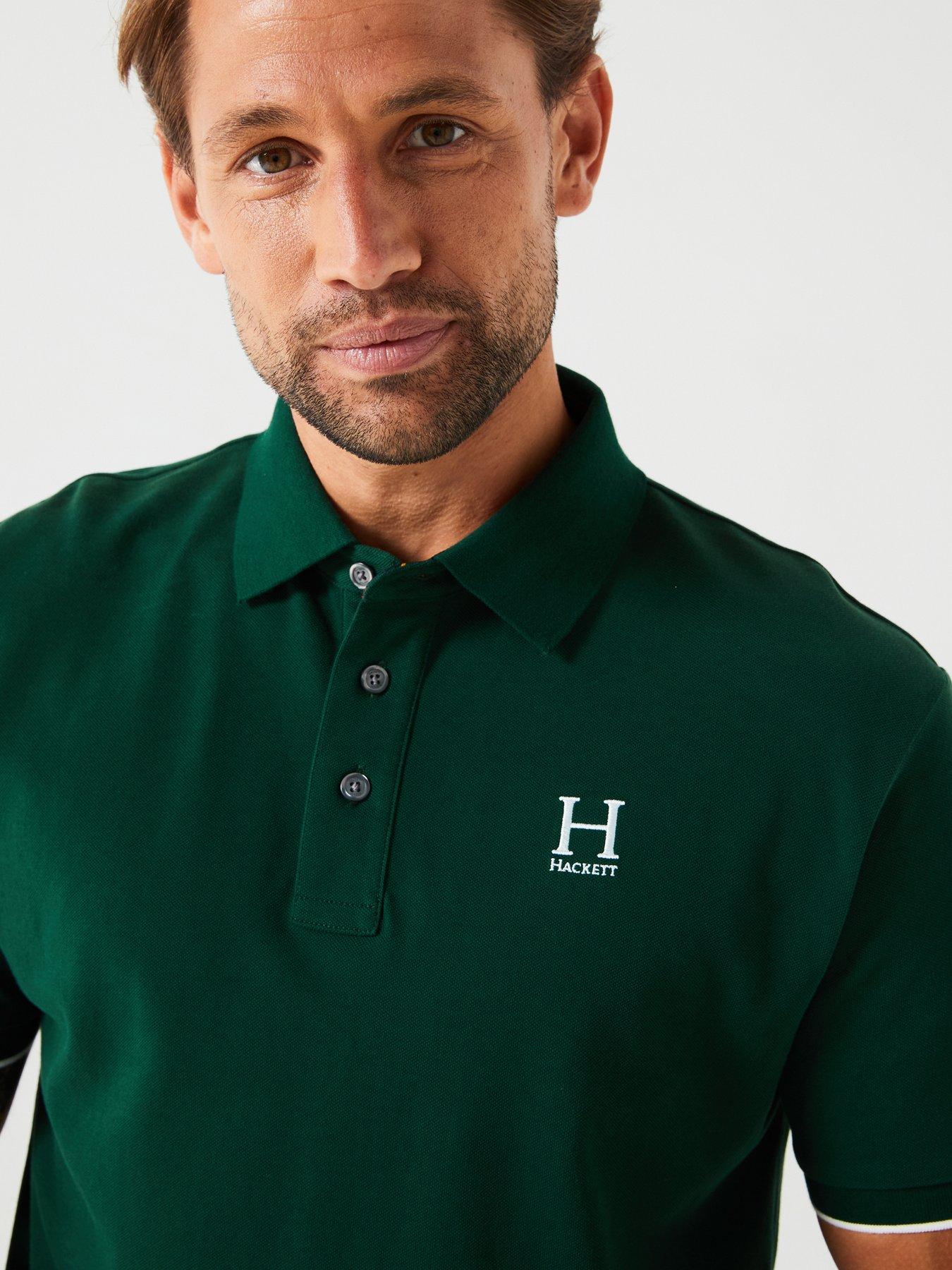 hackett-hackett-heritage-h-logo-polo-shirt-dark-greenoutfit