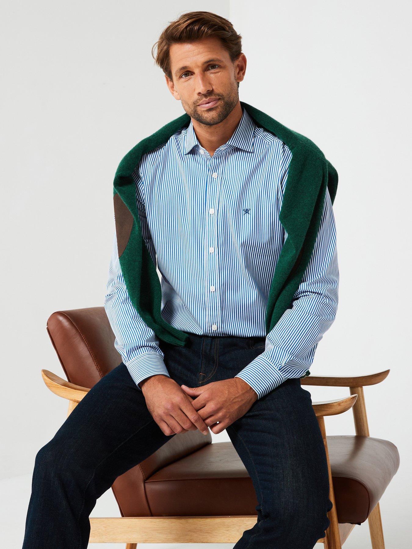 Hackett Essential Bengal Stripe Casual Long Sleeve Shirt Light - Main Image