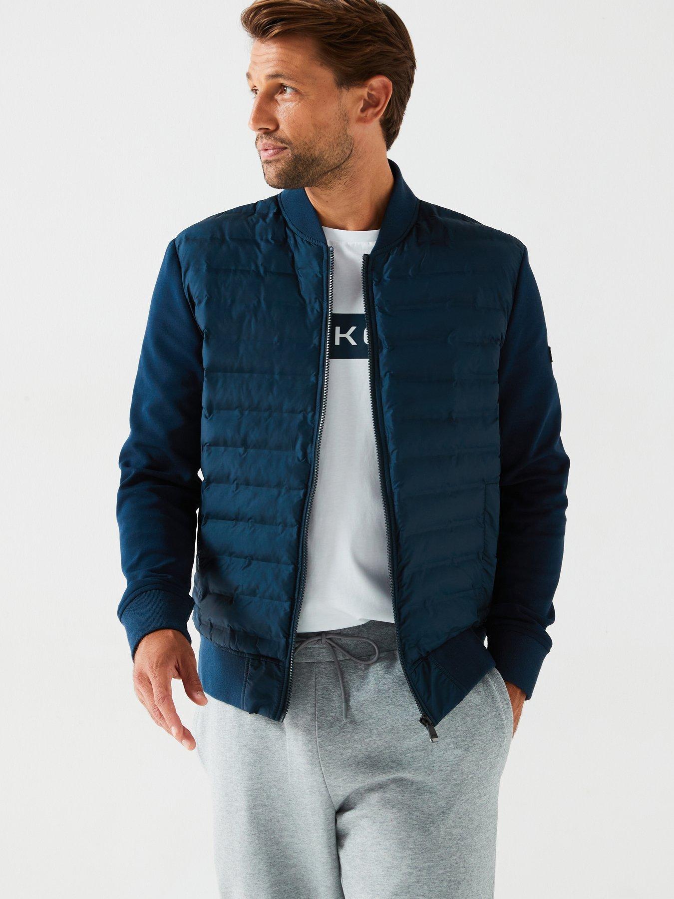 hackett-hackett-quilt-bomber-zip-sweat-navy