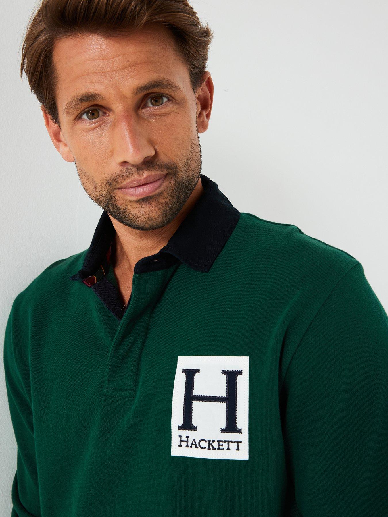 hackett-hackett-heritage-h-pocket-rugby-crew-sweat-dark-greenoutfit