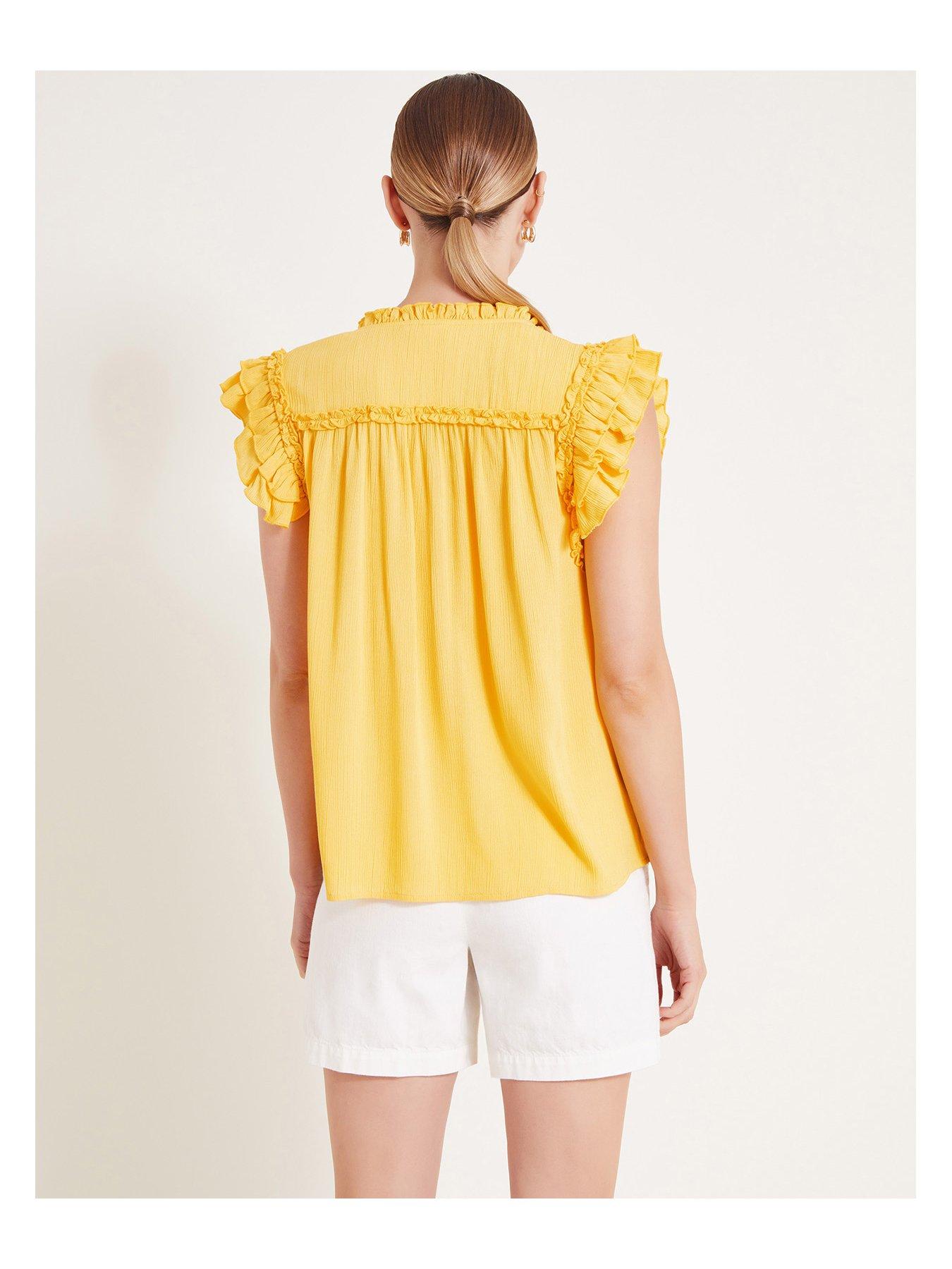 monsoon-tula-frill-top-yellowstillFront