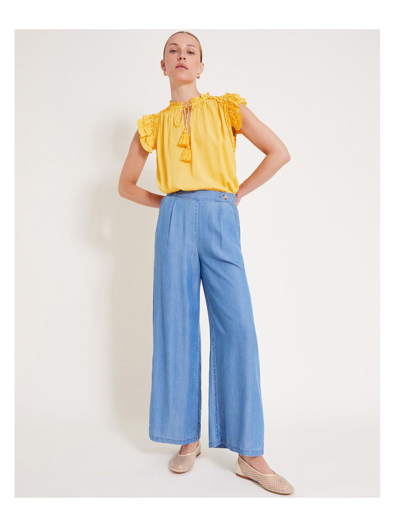 monsoon-tula-frill-top-yellowoutfit