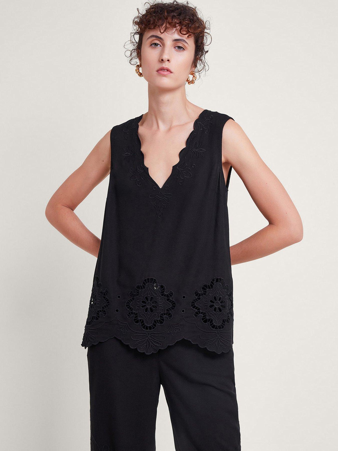 monsoon-cara-cutwork-top-blackfront