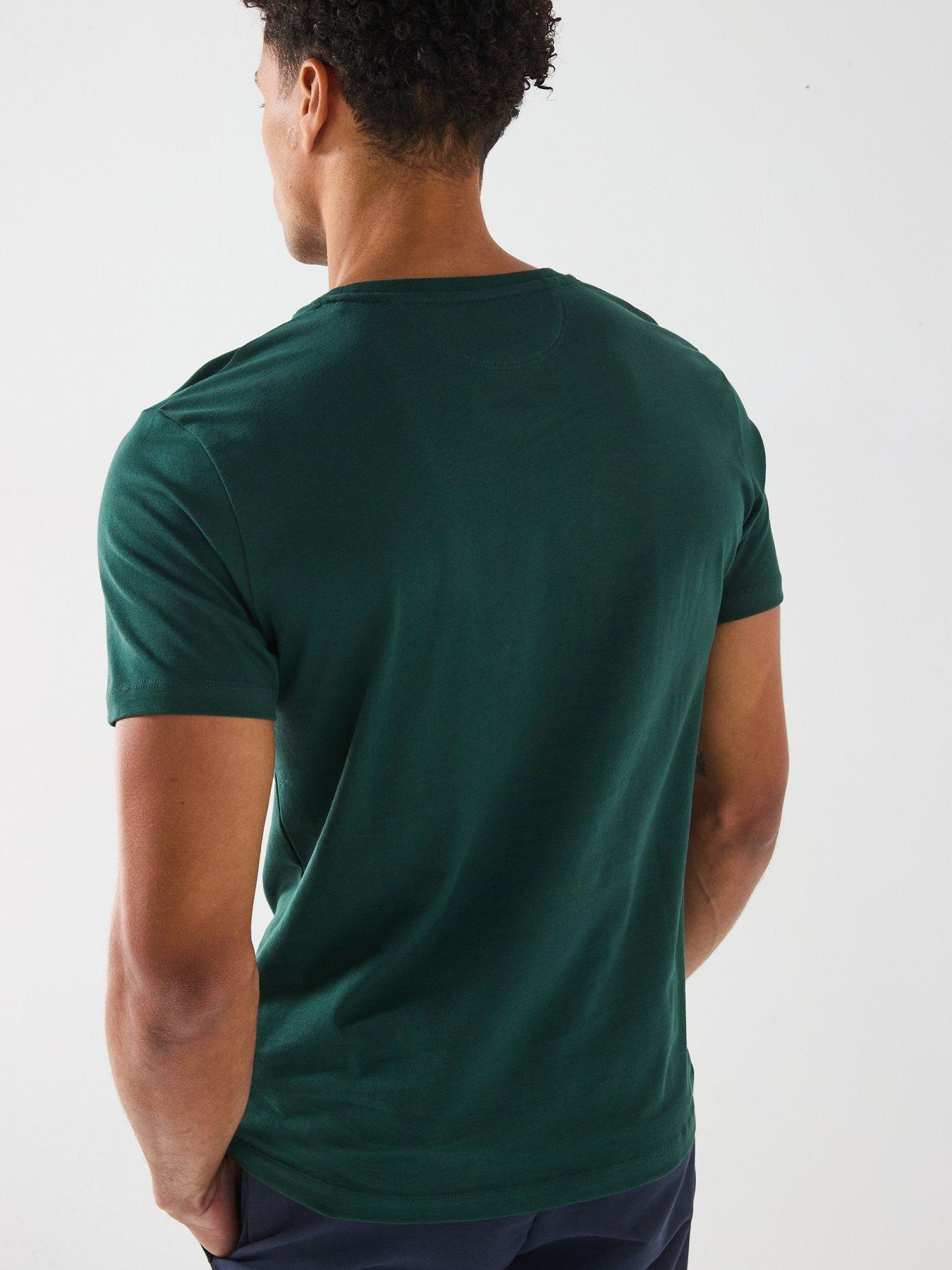 hackett-hackett-heritage-centre-h-t-shirt-dark-greenstillFront