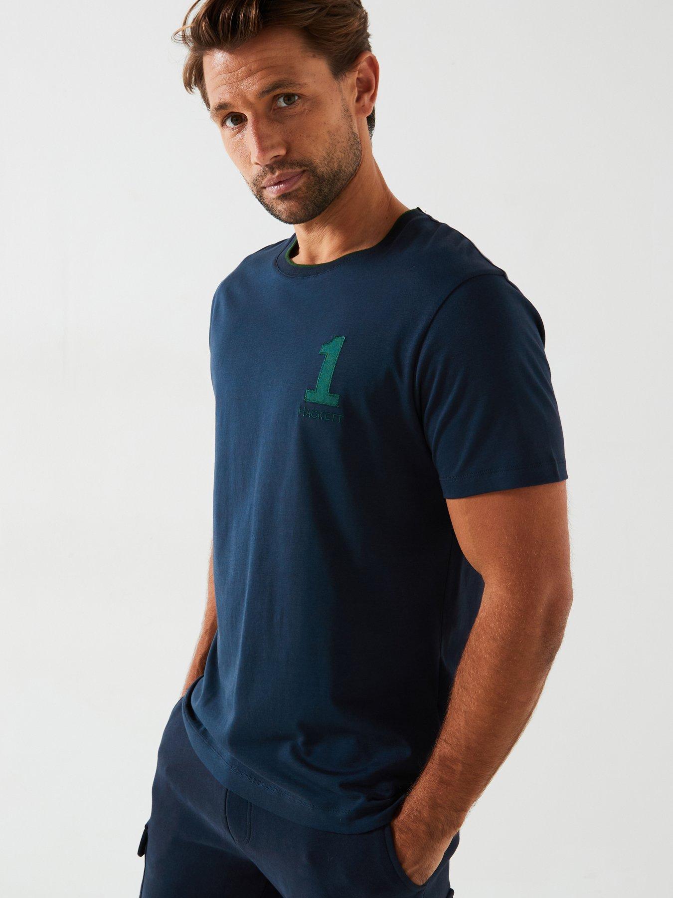 hackett-hackett-heritage-number-t-shirt-navy