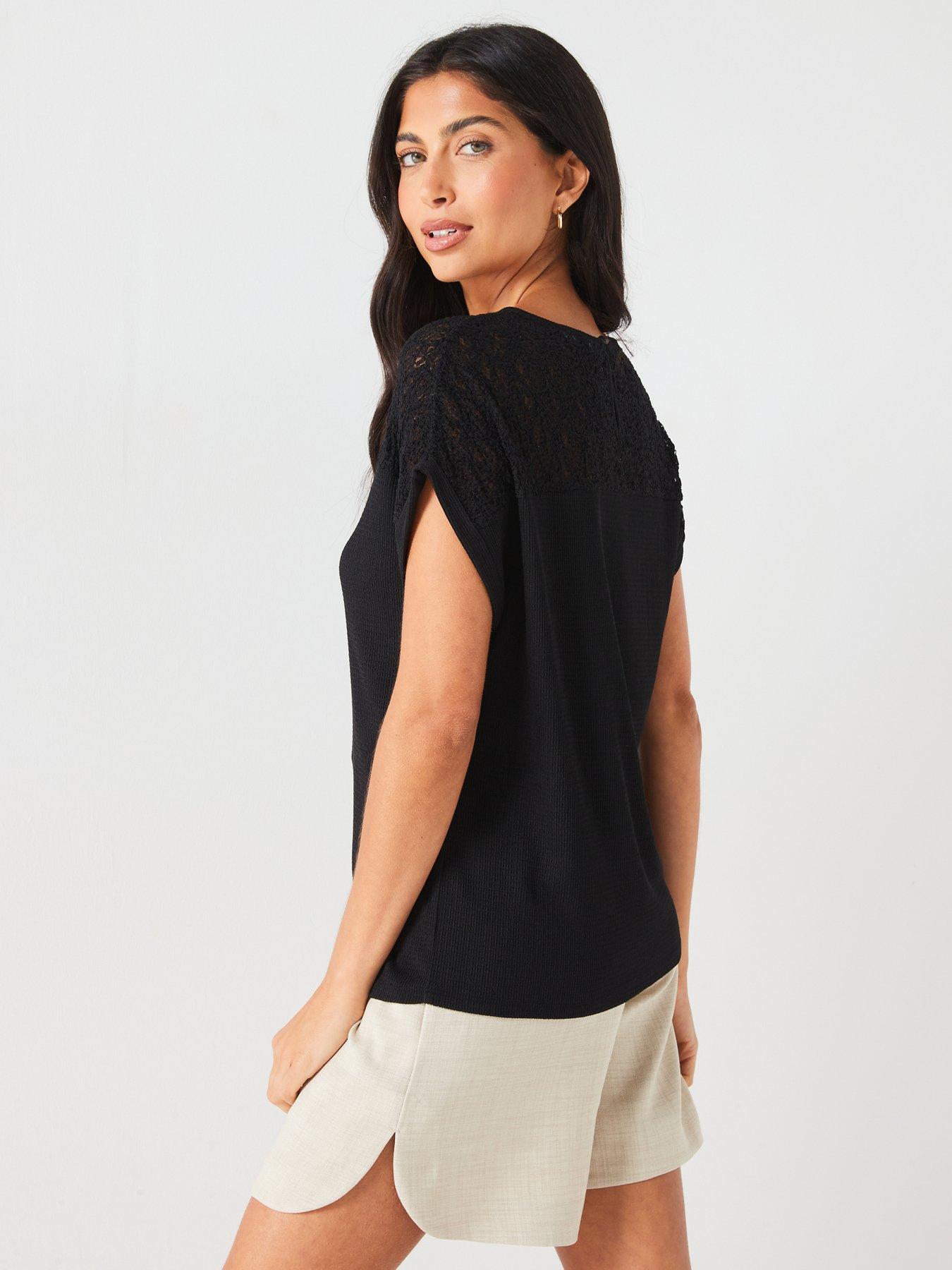 v-by-very-lace-panel-top-blackstillFront