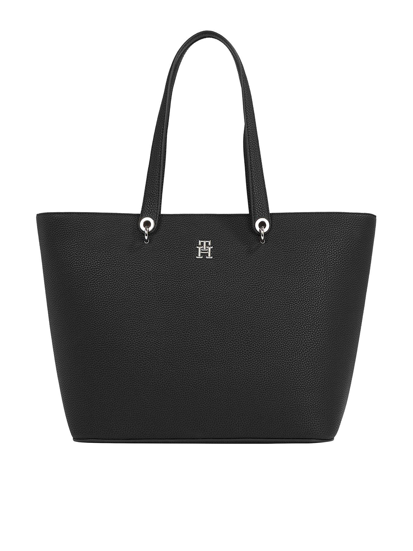 tommy-hilfiger-emblem-tote-bag-black