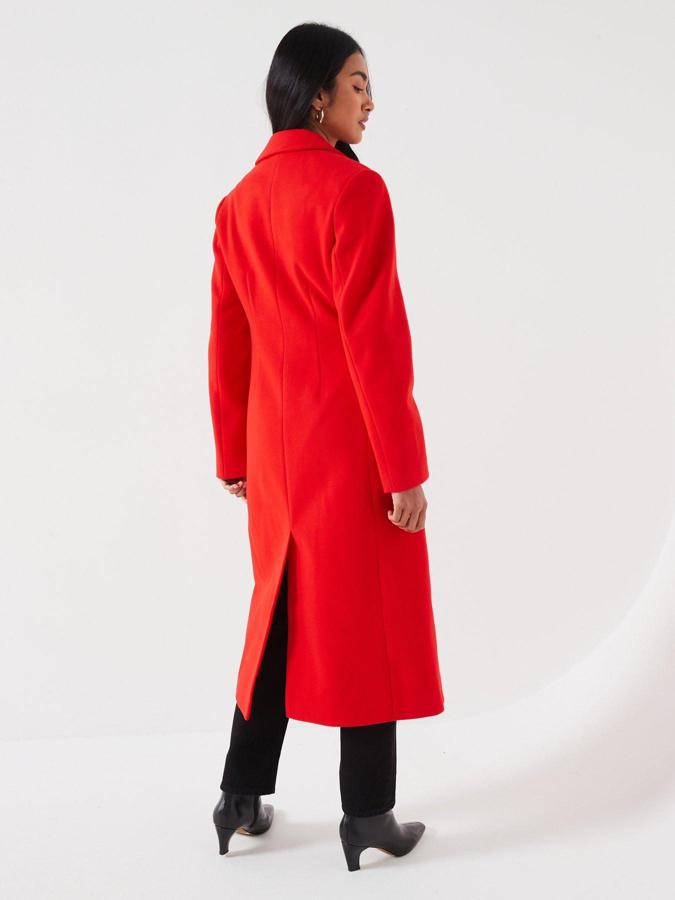 v-by-very-longline-db-coat-redstillFront