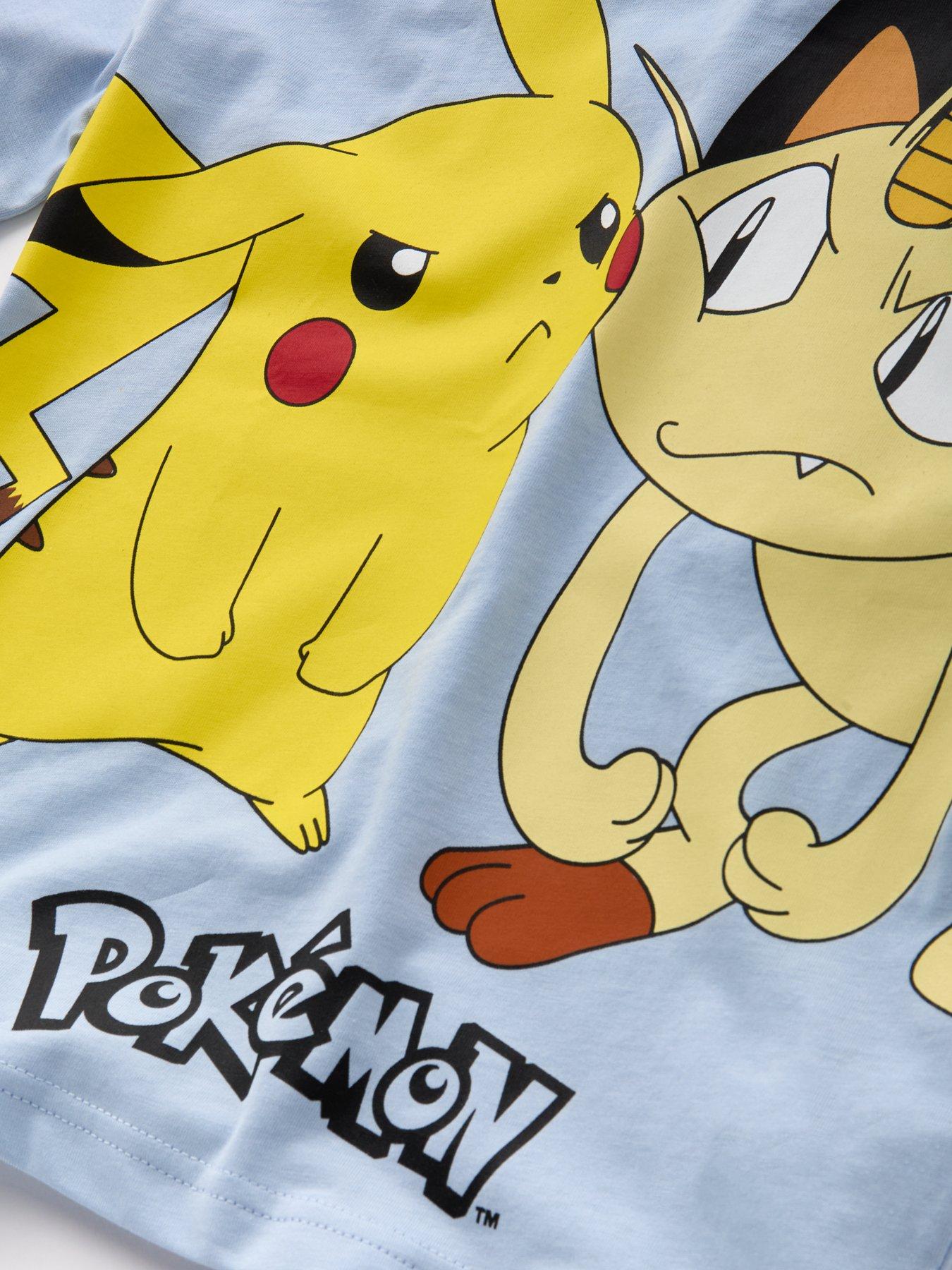 pokemon-pikachu-and-meowth-t-shirt-bluedetail