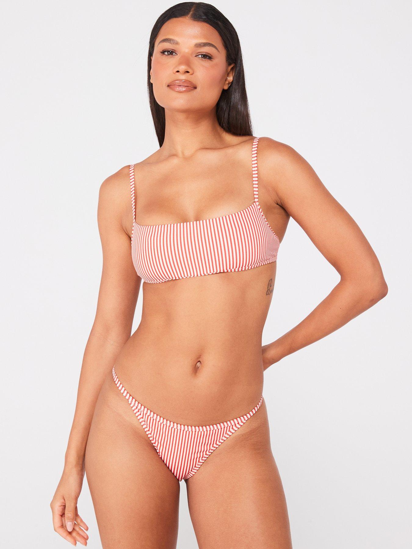 mango-red-stripe-square-neck-bikini-topback