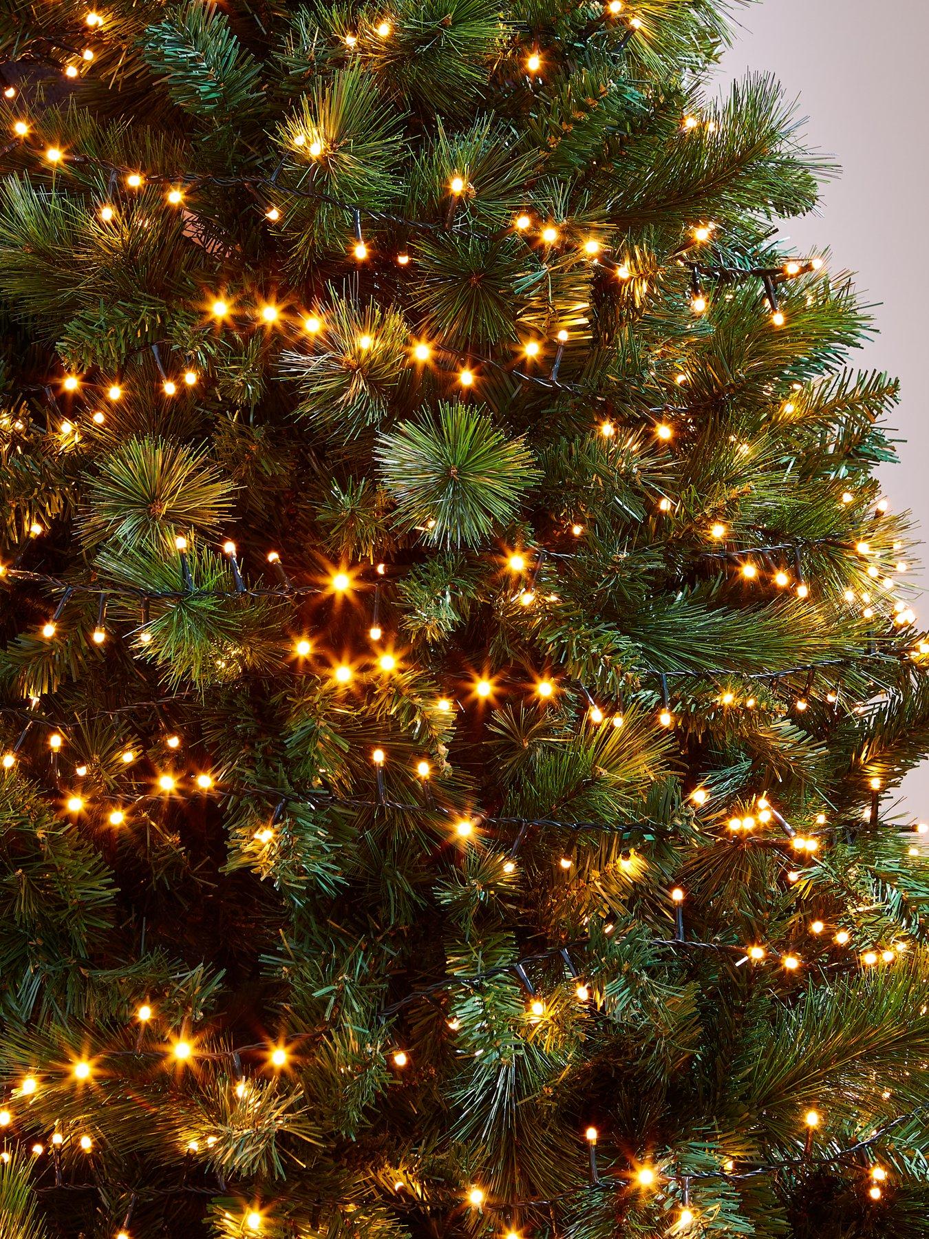 undefined 1000 Warm White Glow Worm Christmas Lights