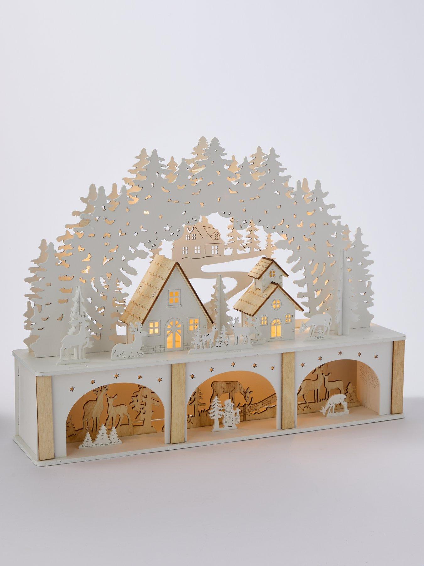 festive-45-cmnbsplit-wooden-village-christmasnbspscenestillFront