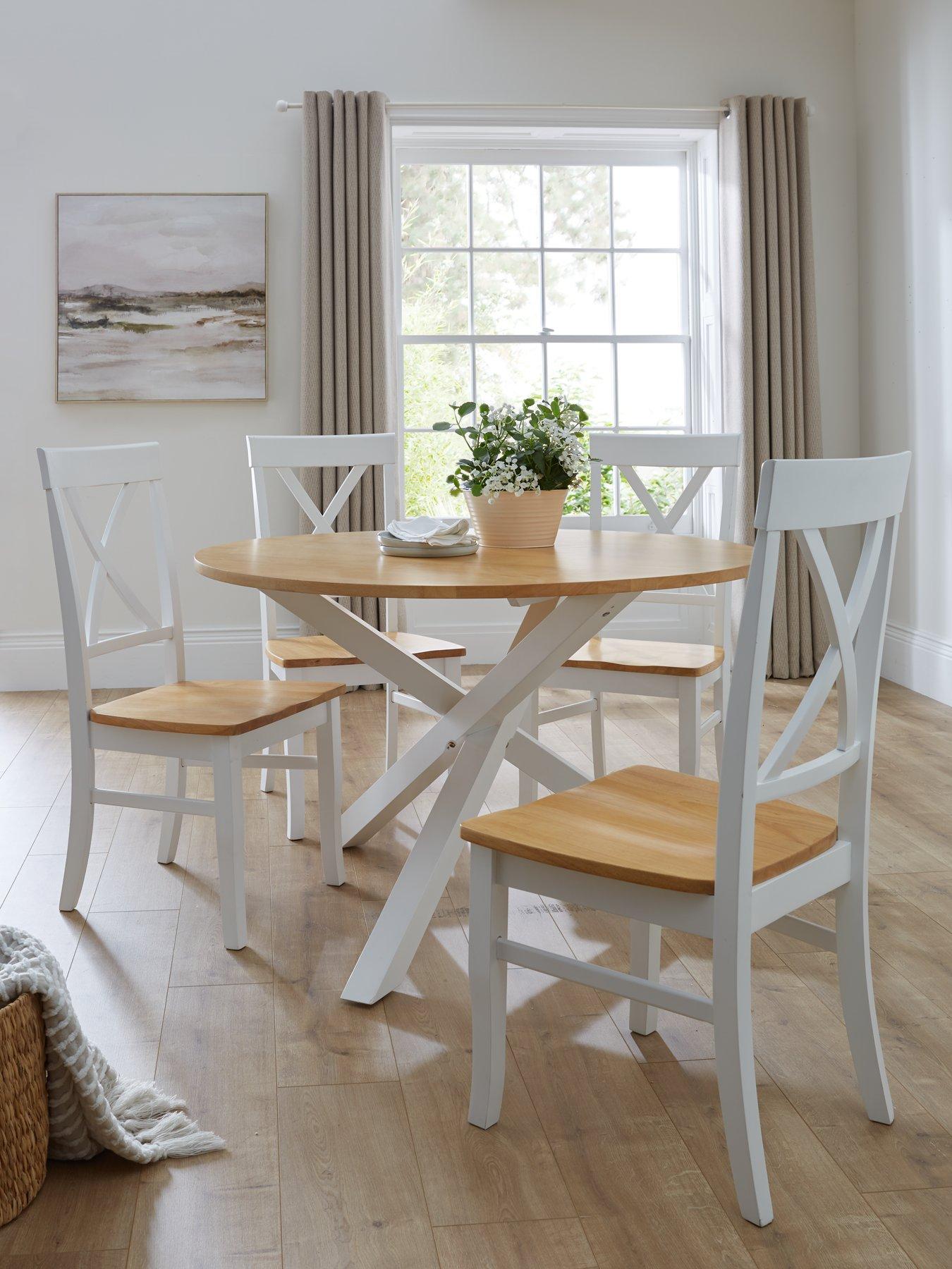 very-home-bristol-120-cm-roundnbspdining-table-4-chairs-oakwhite