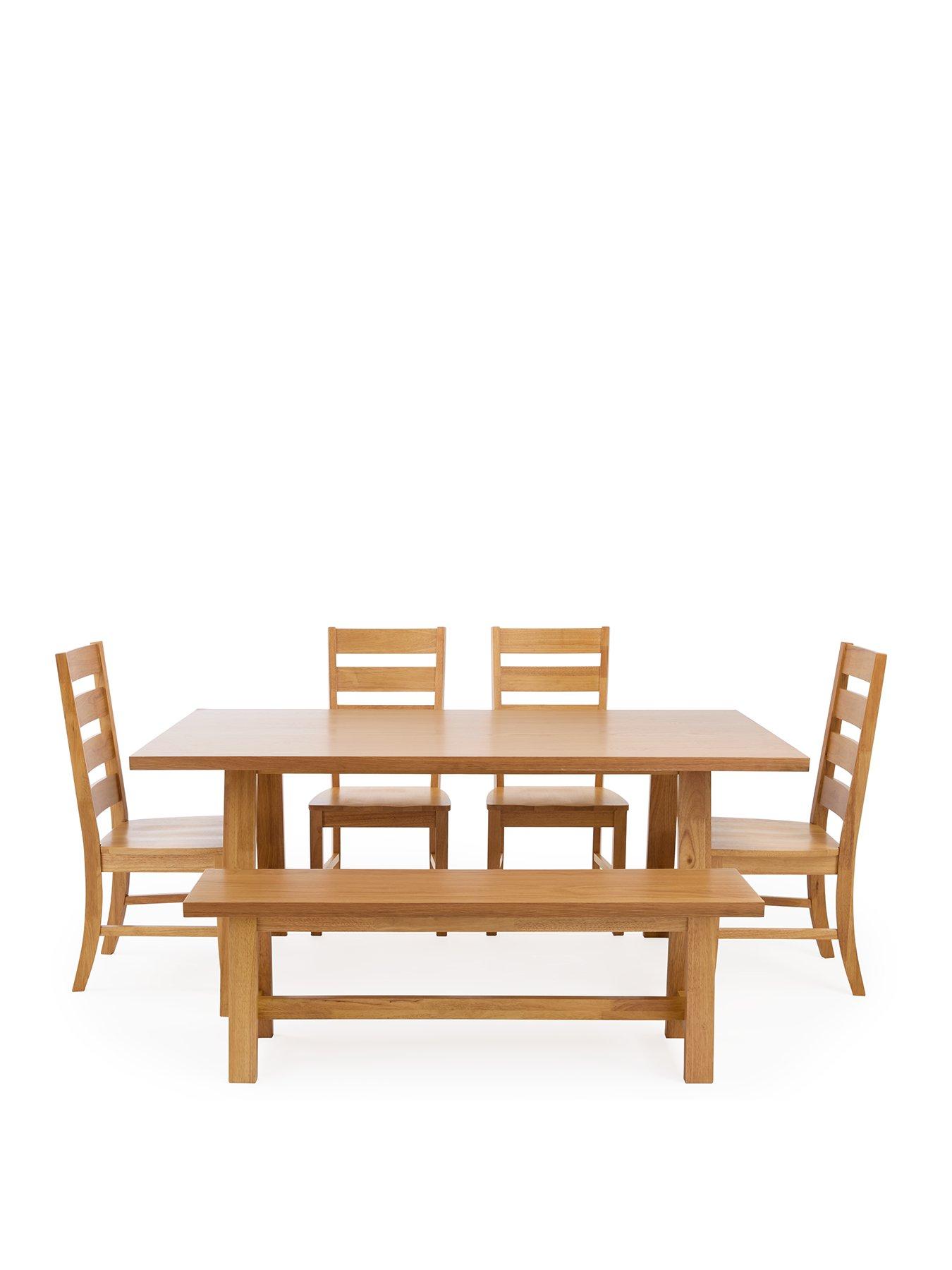 very-home-scottsdale-180-cmnbspdining-table-nbsp4-chairs-1-bench-light-oakstillFront