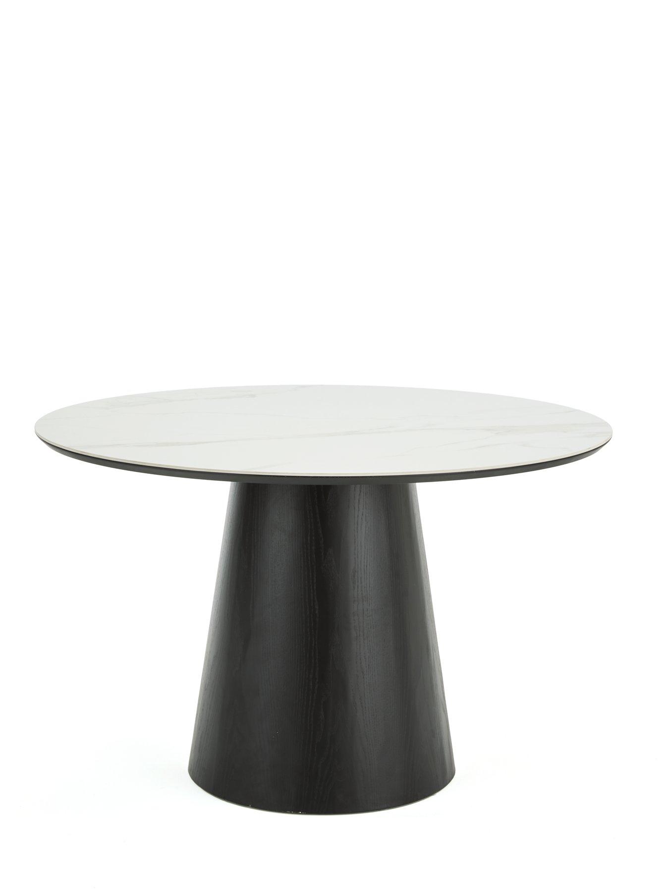 very-home-nordic-120-cm-roundnbspceramic-top-diningnbsptable-4nbspfabricnbspchairs-whiteblackgreynbsp--fscreg-certifiedoutfit