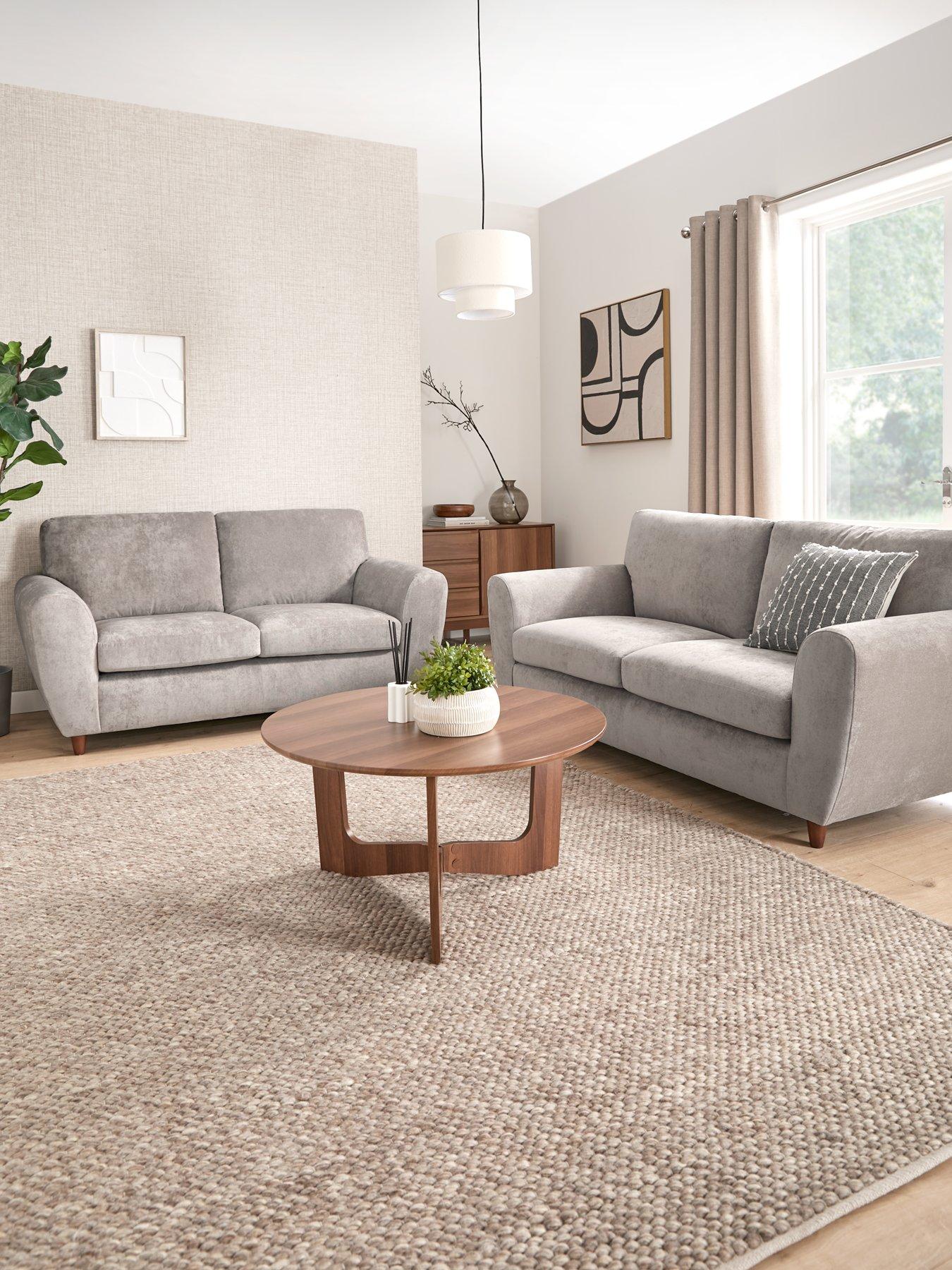 Very Home Shay 3 + 2 Seater Fabric Sofa Set (Buy  &  SAVE!) - FSC® Certified