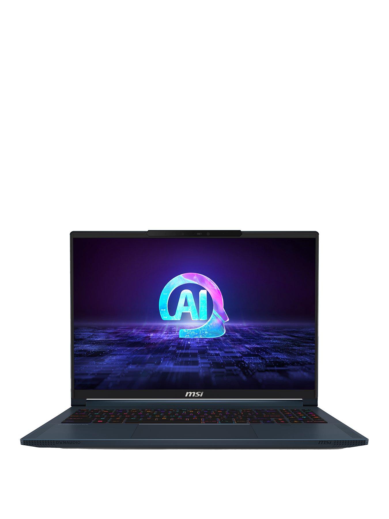 undefined MSI Stealth 16 AI Studio A1VFG-002UK, Intel Ultra 7, RTX 4060, 16GB RAM 1TB SSD Gaming Laptop