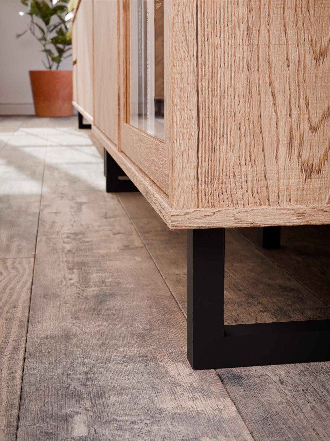 Image 6 of 7 of Very Home Nikomedes 2 Door, 3 Door&nbsp;Sideboard - Dark Oak