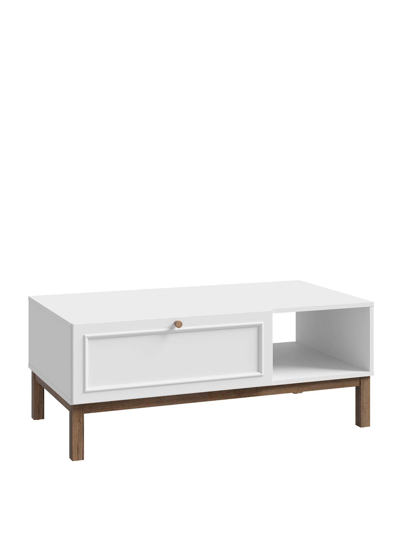 Image 3 of 7 of The Very Collection Penkridge Coffee Table - Grey/Oak