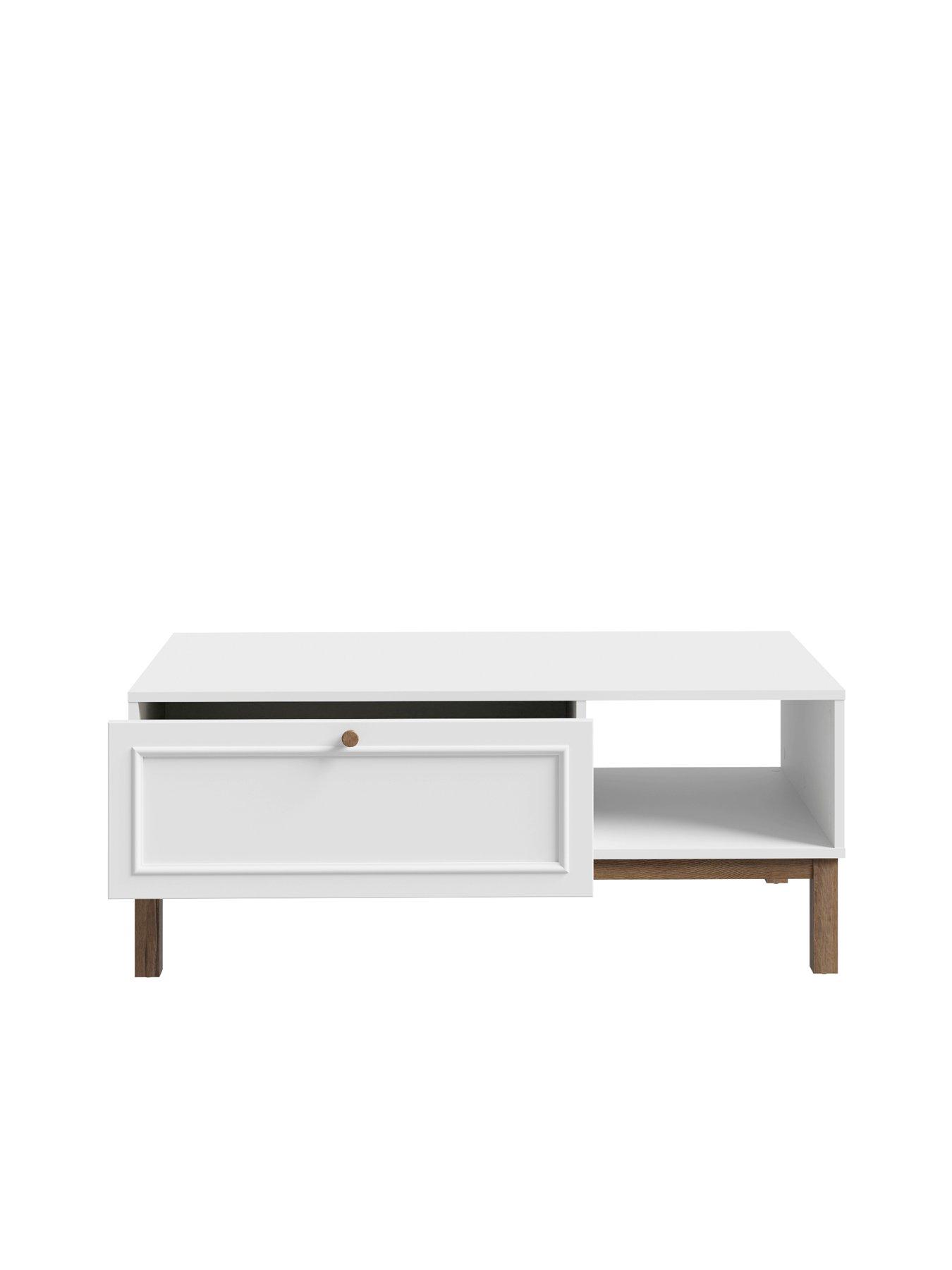 Image 4 of 7 of The Very Collection Penkridge Coffee Table - Grey/Oak