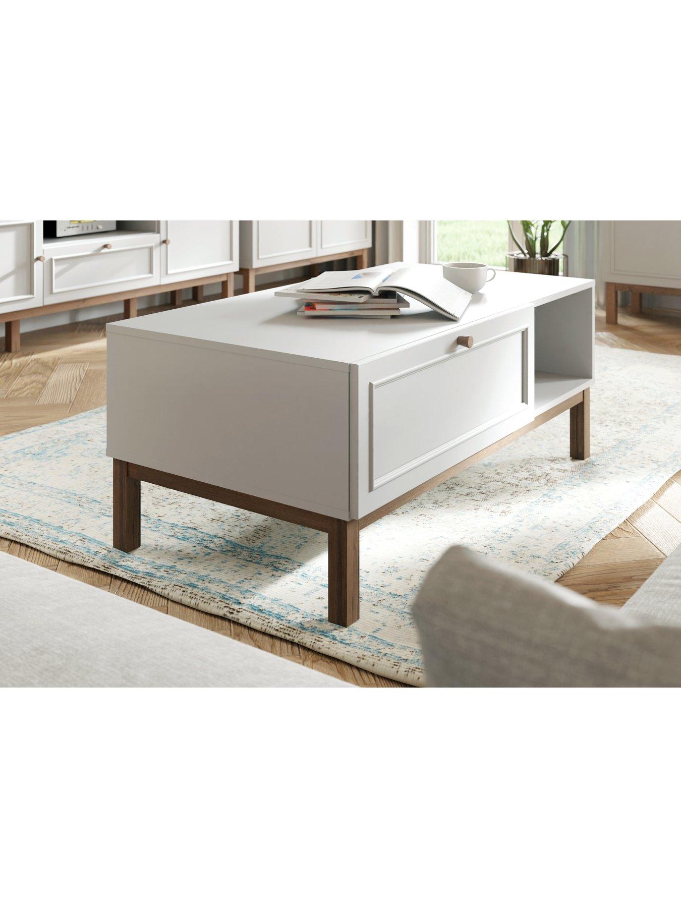 Image 6 of 7 of The Very Collection Penkridge Coffee Table - Grey/Oak